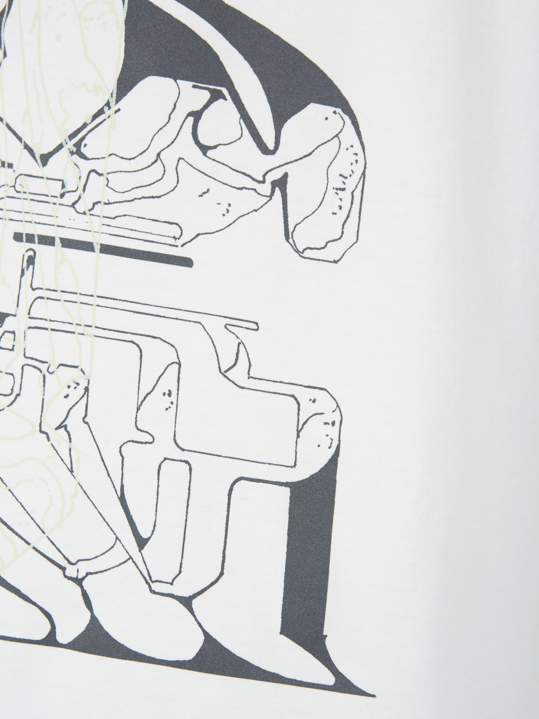 Stone Island Shadow Project Camiseta Gráfico Estampado color Blanco sku 553-002811 01 - Foto 3