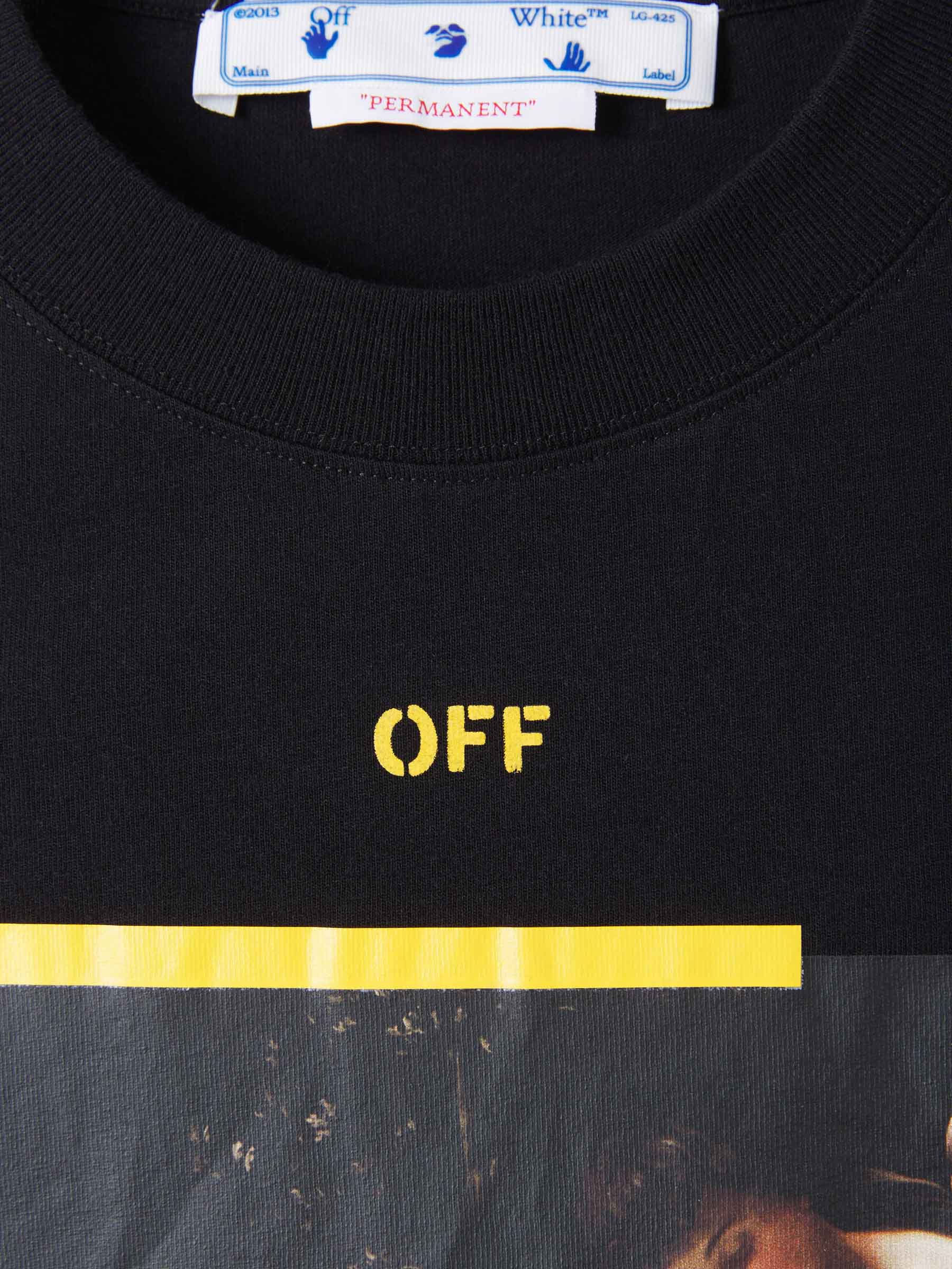 Off-White Camiseta Gráfico Estampado color Negro sku 553-002819 01 - Foto 3