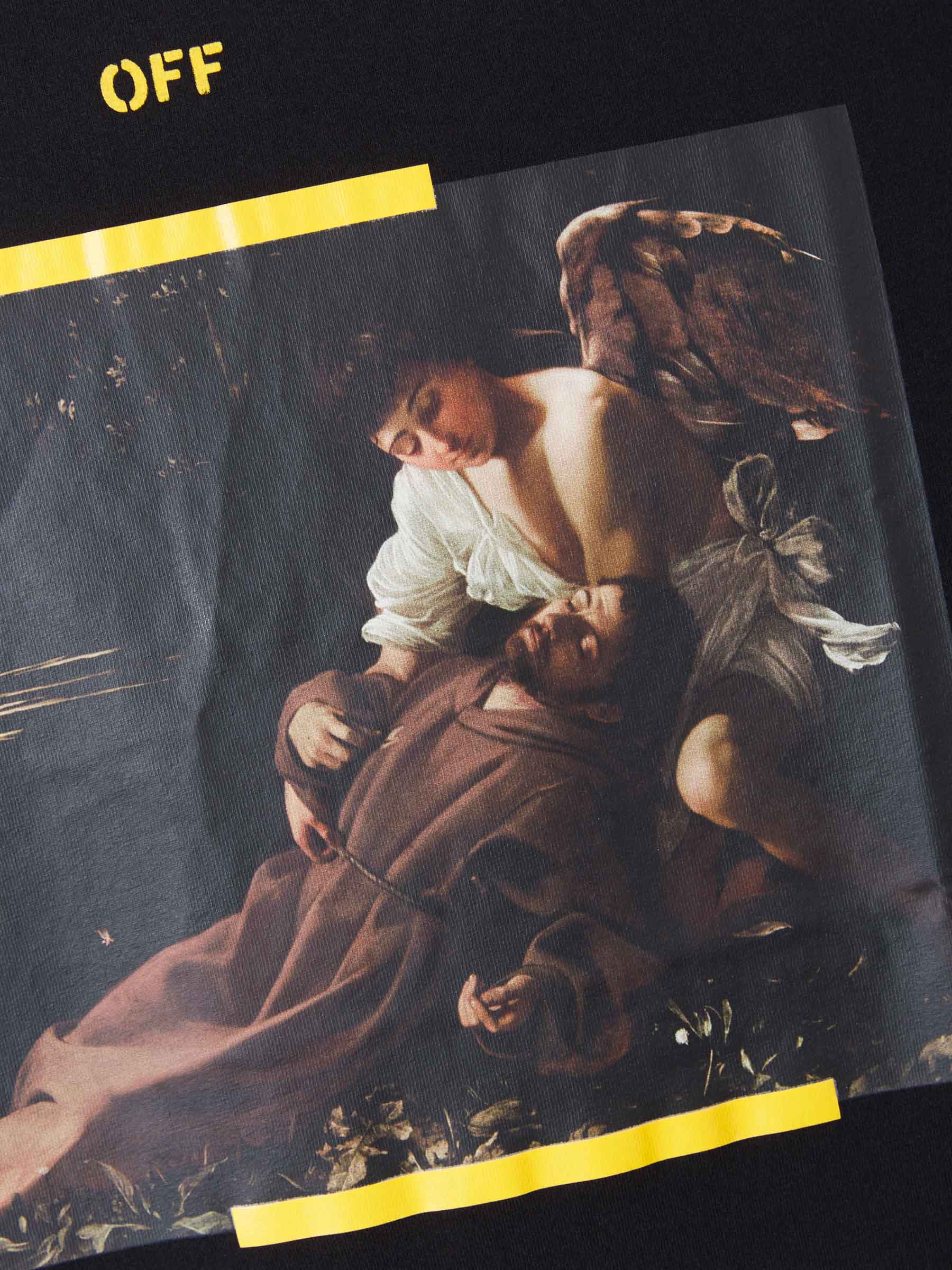 Off-White Camiseta Gráfico Estampado color Negro sku 553-002819 01 - Foto 4