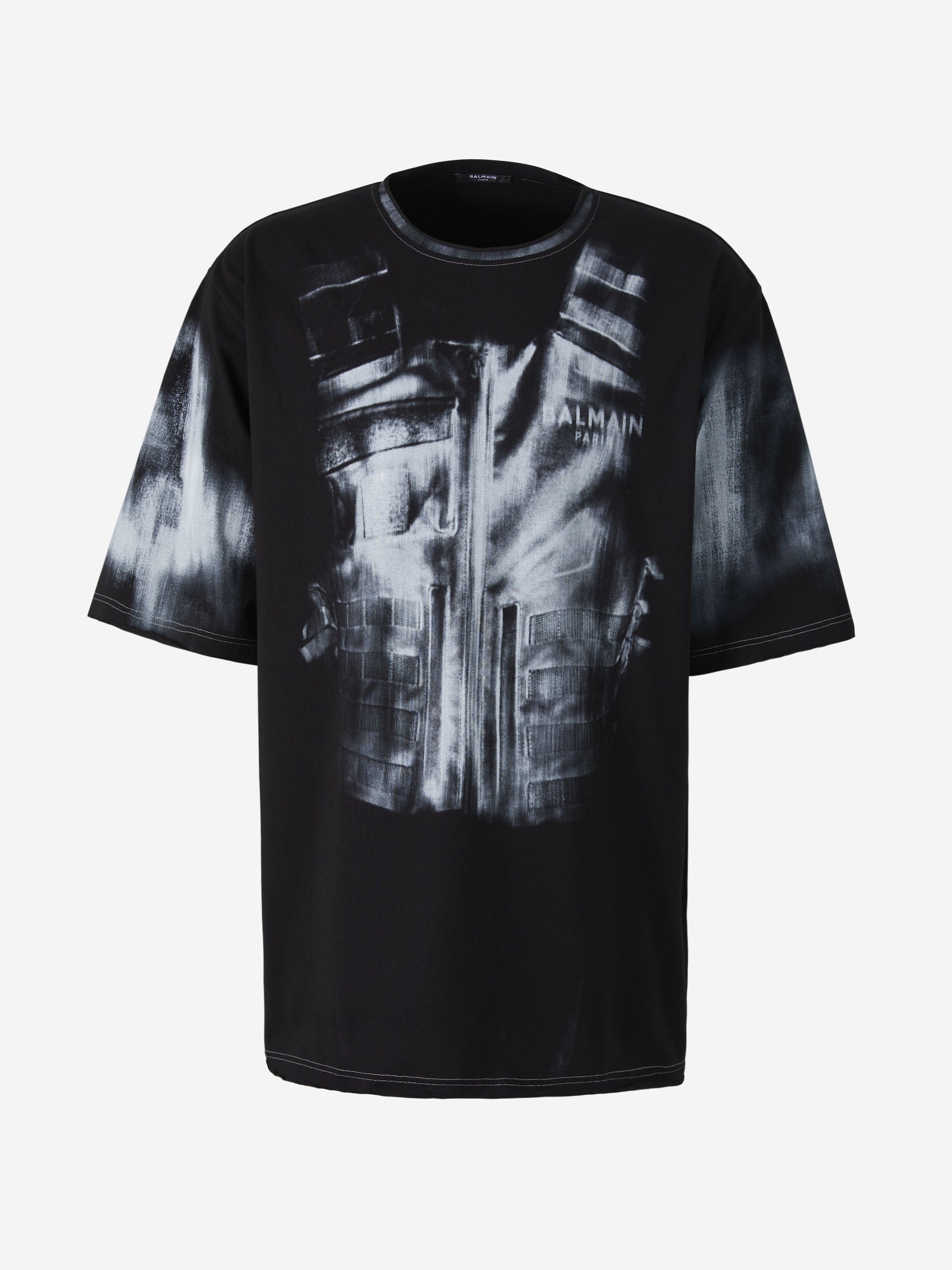 Balmain Camiseta Chaleco Protector color Negro sku 553-002825 00 - Foto 1