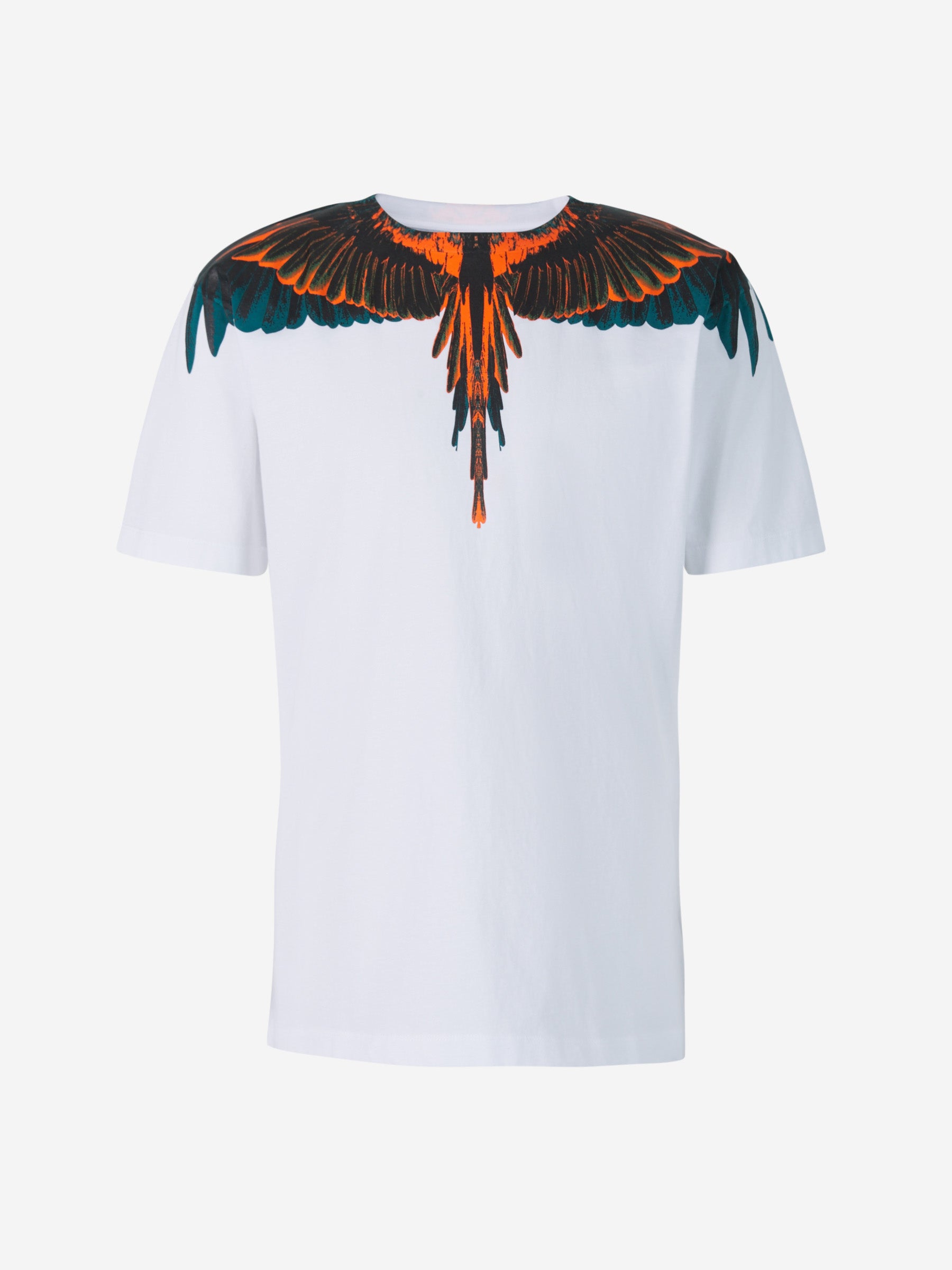 Marcelo Burlon Camiseta Alas Estampadas color Blanco sku 553-002837 01 - Foto 1