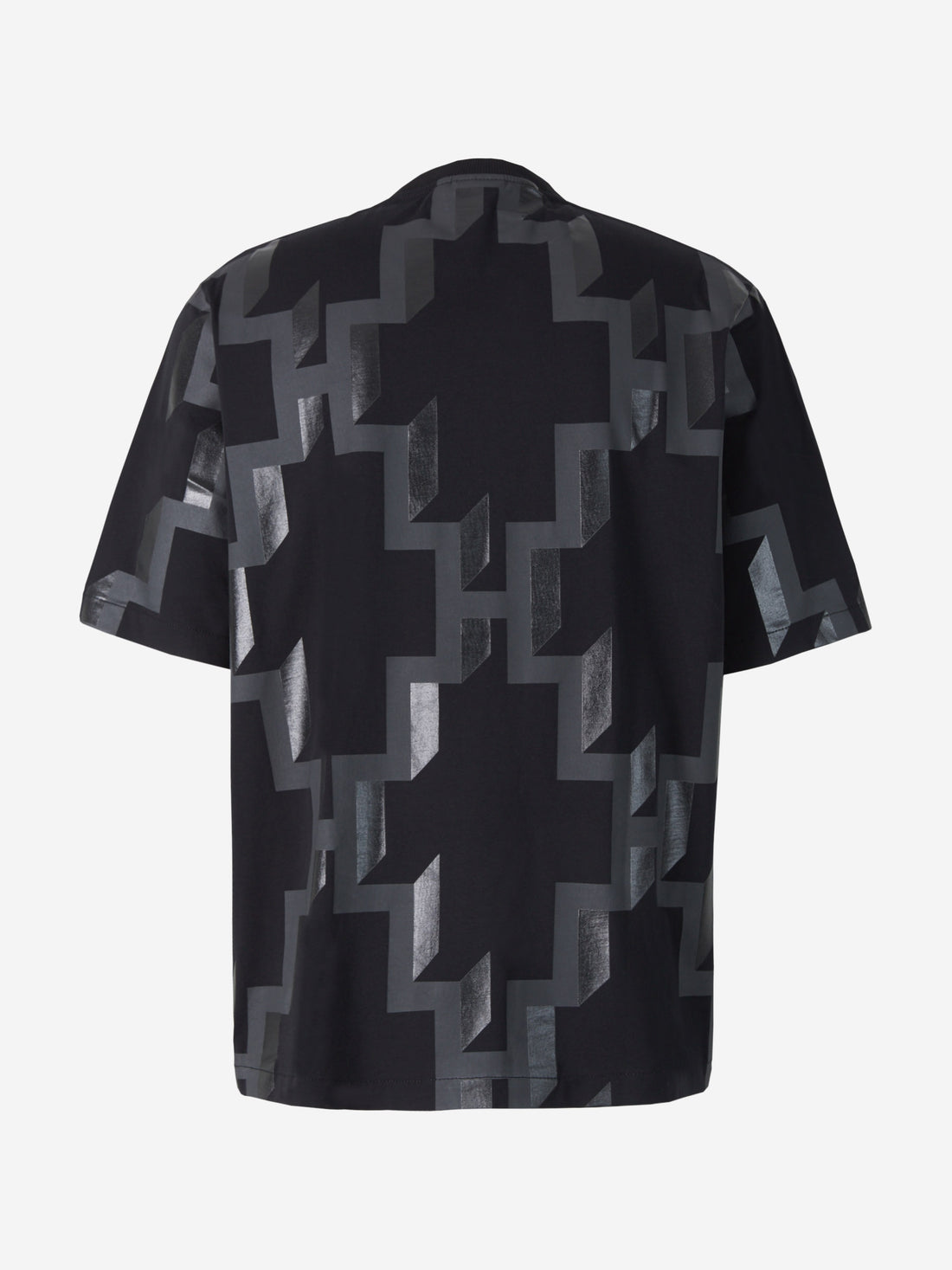 Marcelo Burlon Camiseta Cross Over color Negro sku 553-002840 01 - Foto 2
