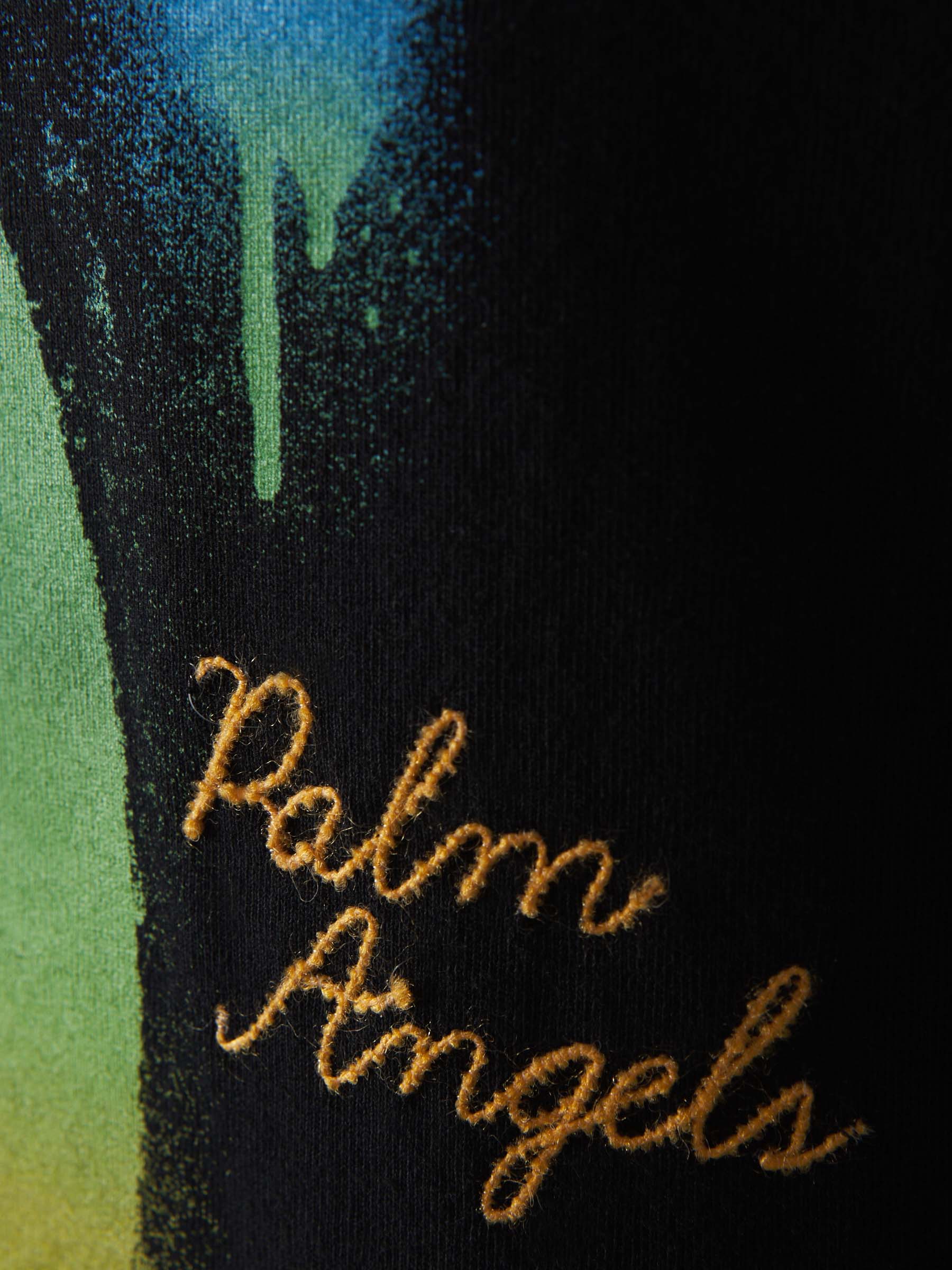 Palm Angels Camiseta Palmera Estampada color Negro sku 553-002853 01 - Foto 4