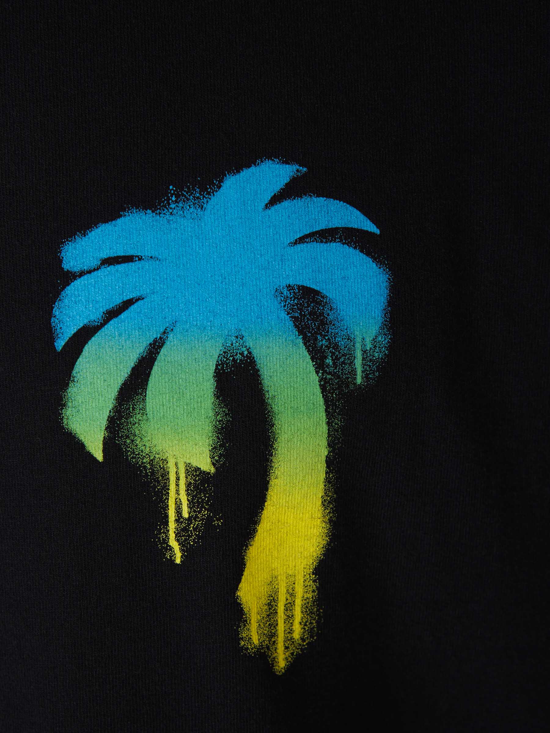 Palm Angels Camiseta Palmera Logo color Negro sku 553-002855 01 - Foto 4