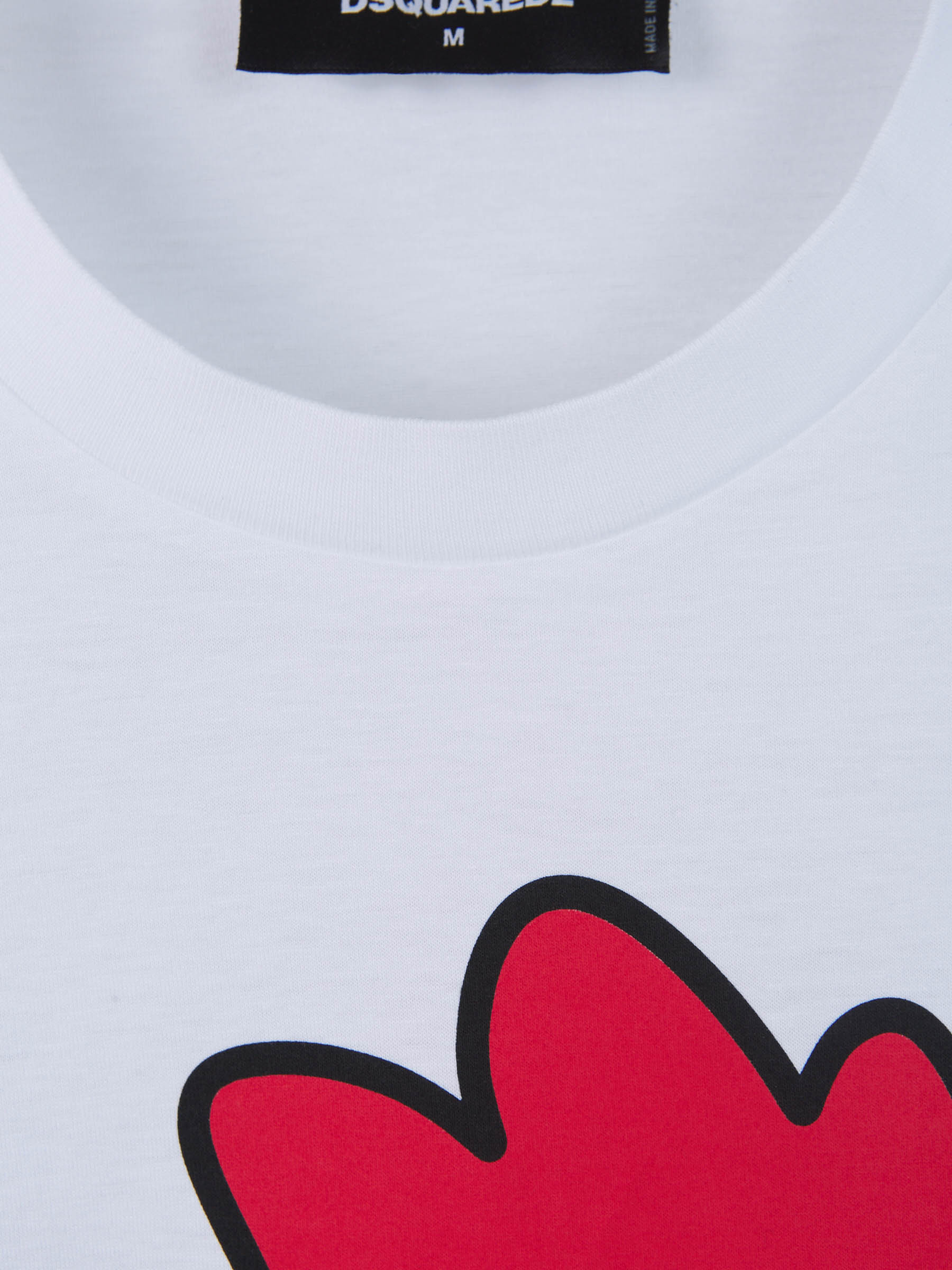 Dsquared2 Camiseta Gráfico Contraste color Blanco sku 553-002863 00 - Foto 3