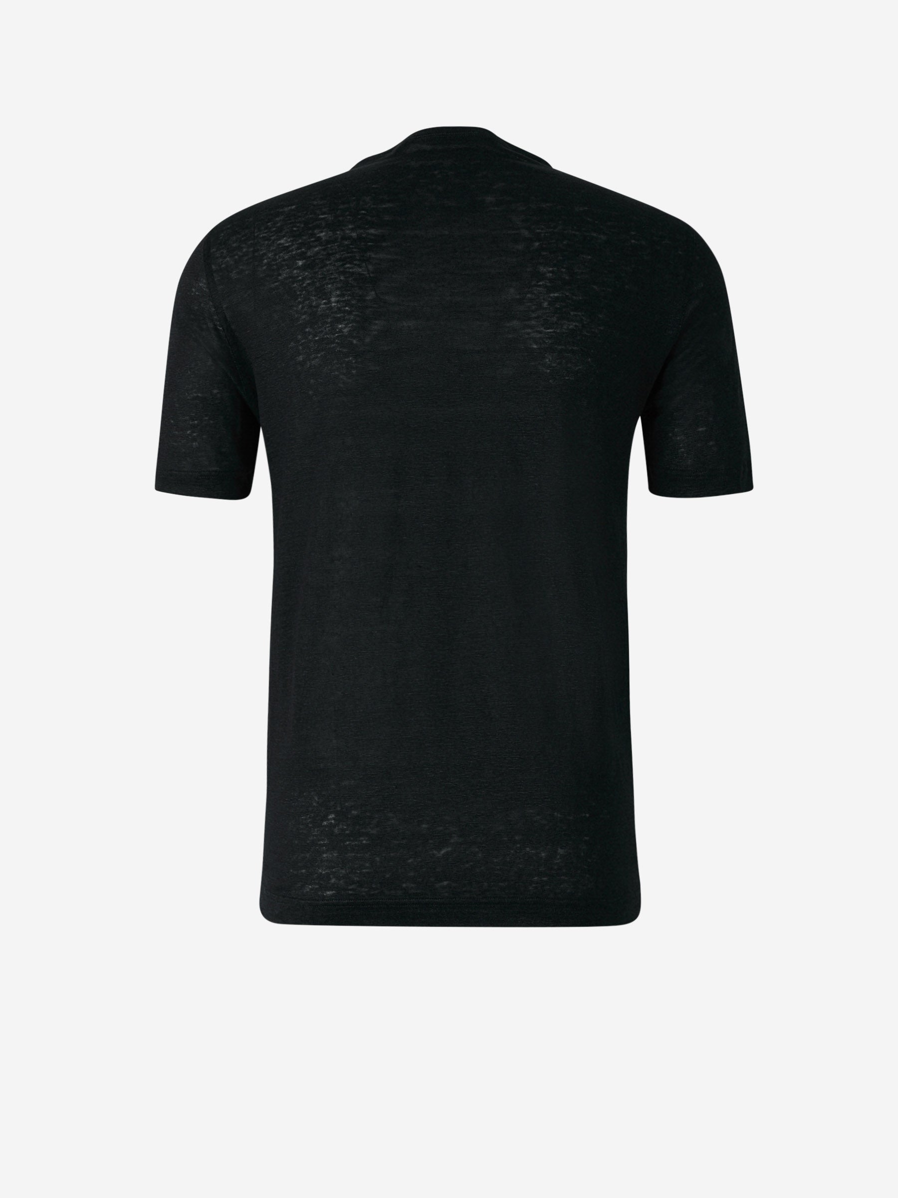 Santa Eulalia Camiseta Jaspeada Lino color Azul Cielo sku 553-002870 02 - Foto 6