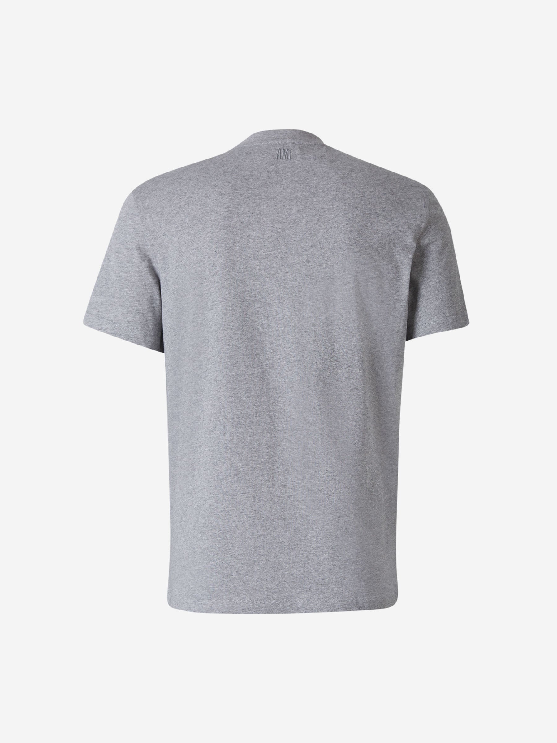 Ami Paris Camiseta Logo Contraste color Gris Claro sku 553-002928 03 - Foto 2