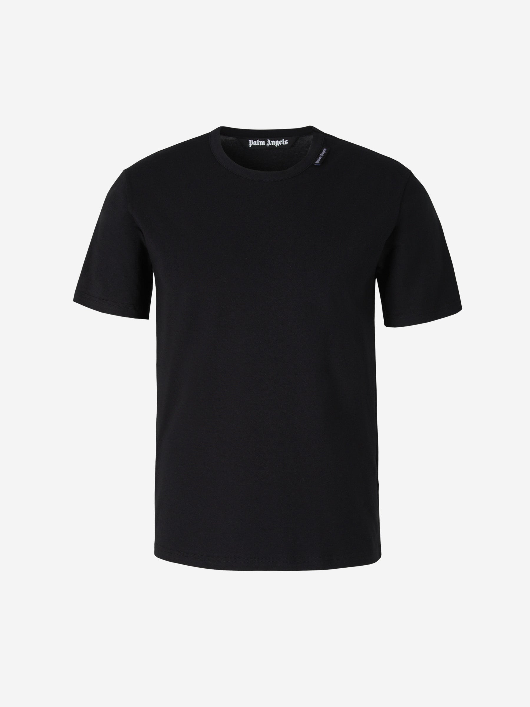 Palm Angels Camiseta Esencial color Negro sku 553-002935 02 - Foto 4