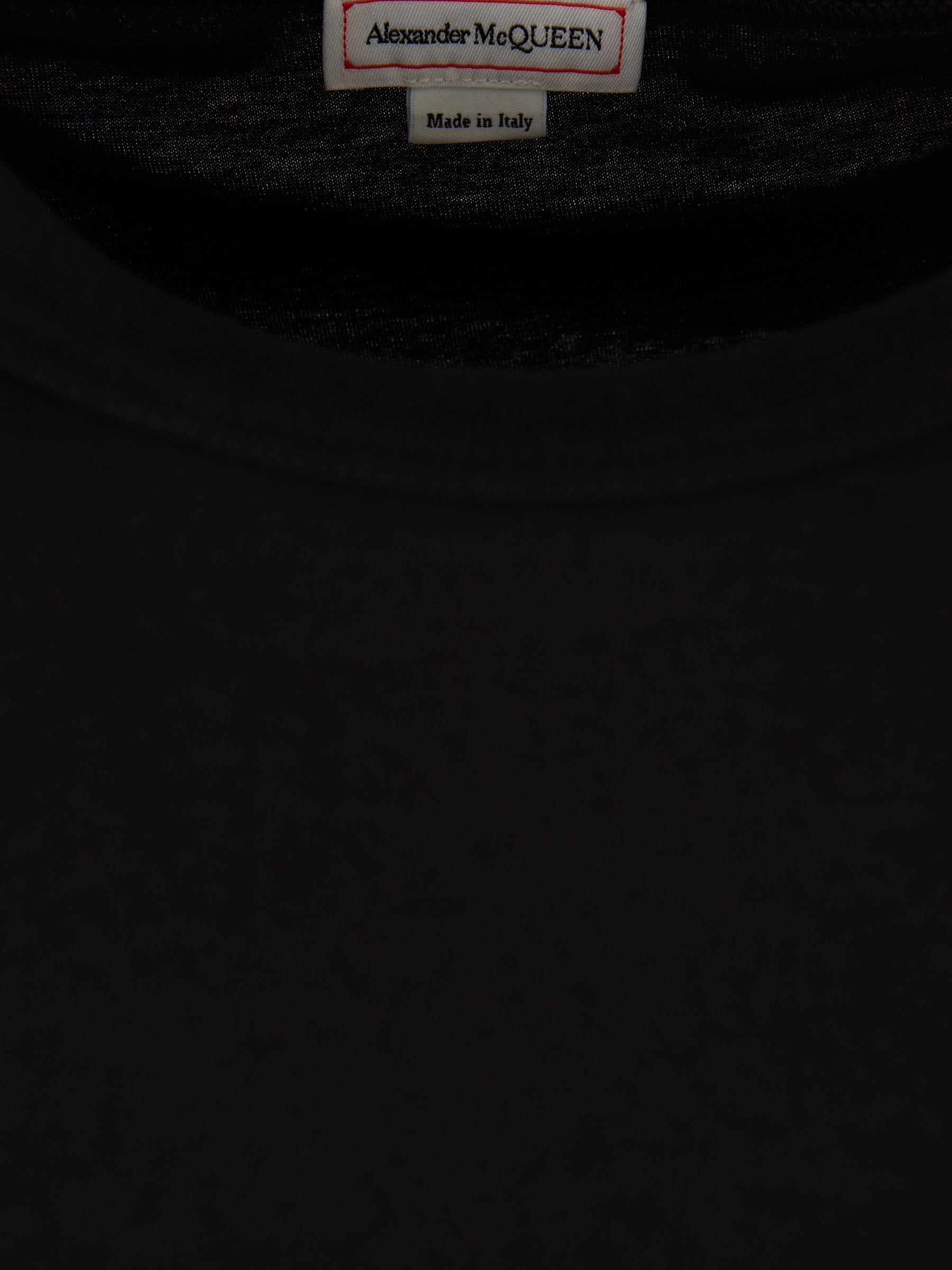 Alexander McQueen Camiseta Esqueleto Algodón color Negro sku 553-002965 01 - Foto 4