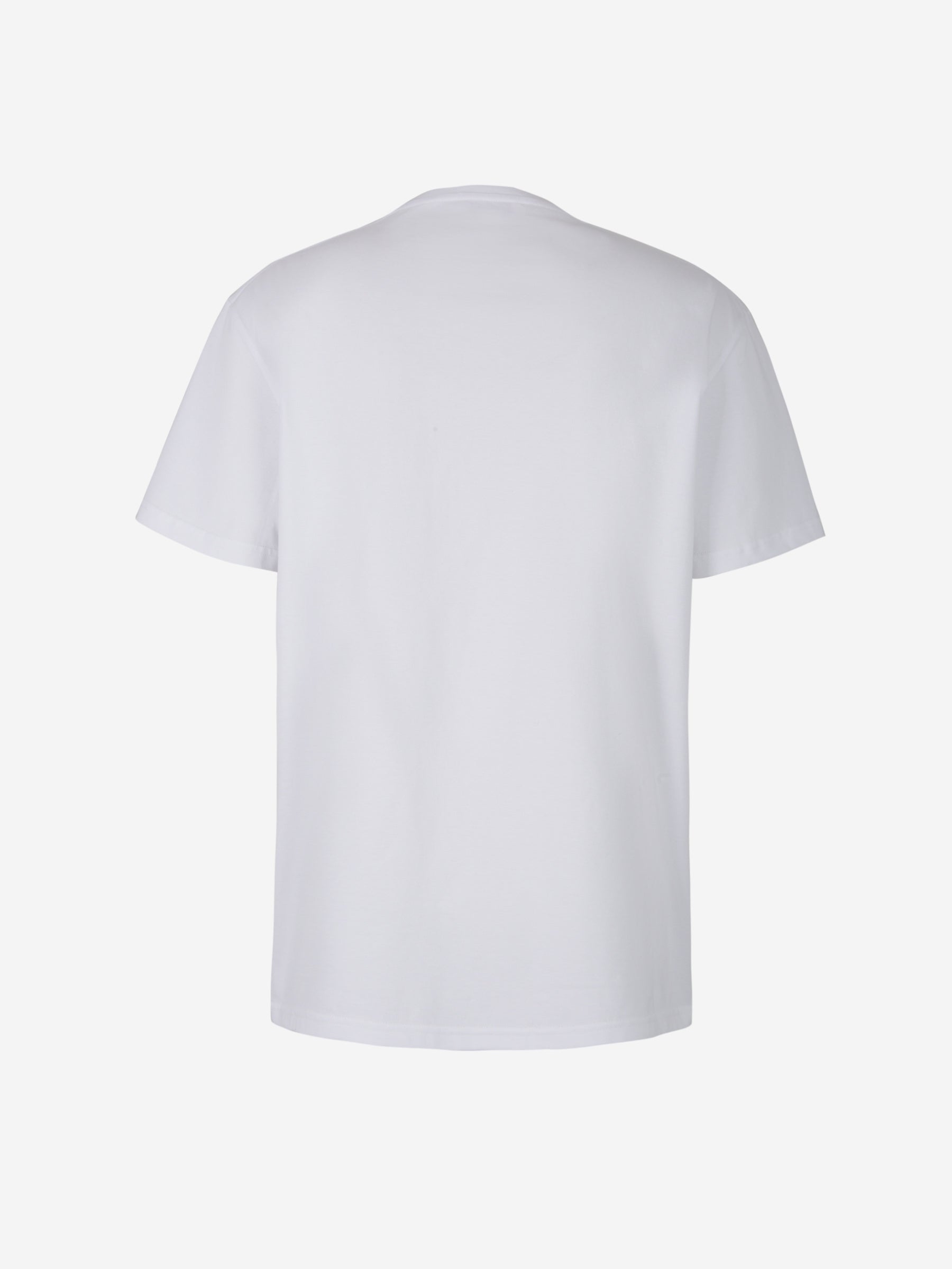 Alexander McQueen Camiseta Logo Watercolor color Blanco sku 553-002966 01 - Foto 2