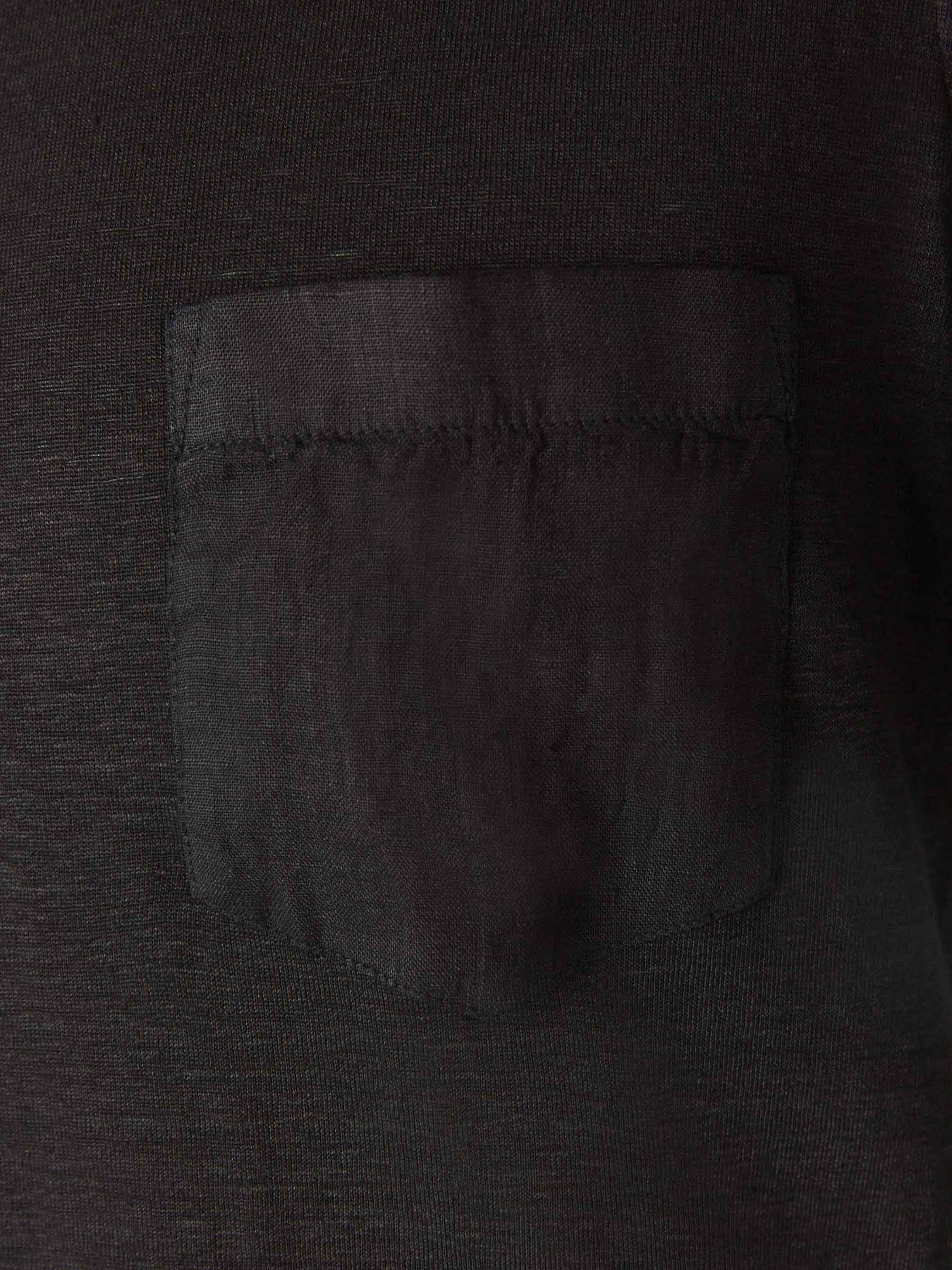 Santa Eulalia Camiseta Bolsillo Lino color Verde Militar sku 553-002976 04 - Foto 4
