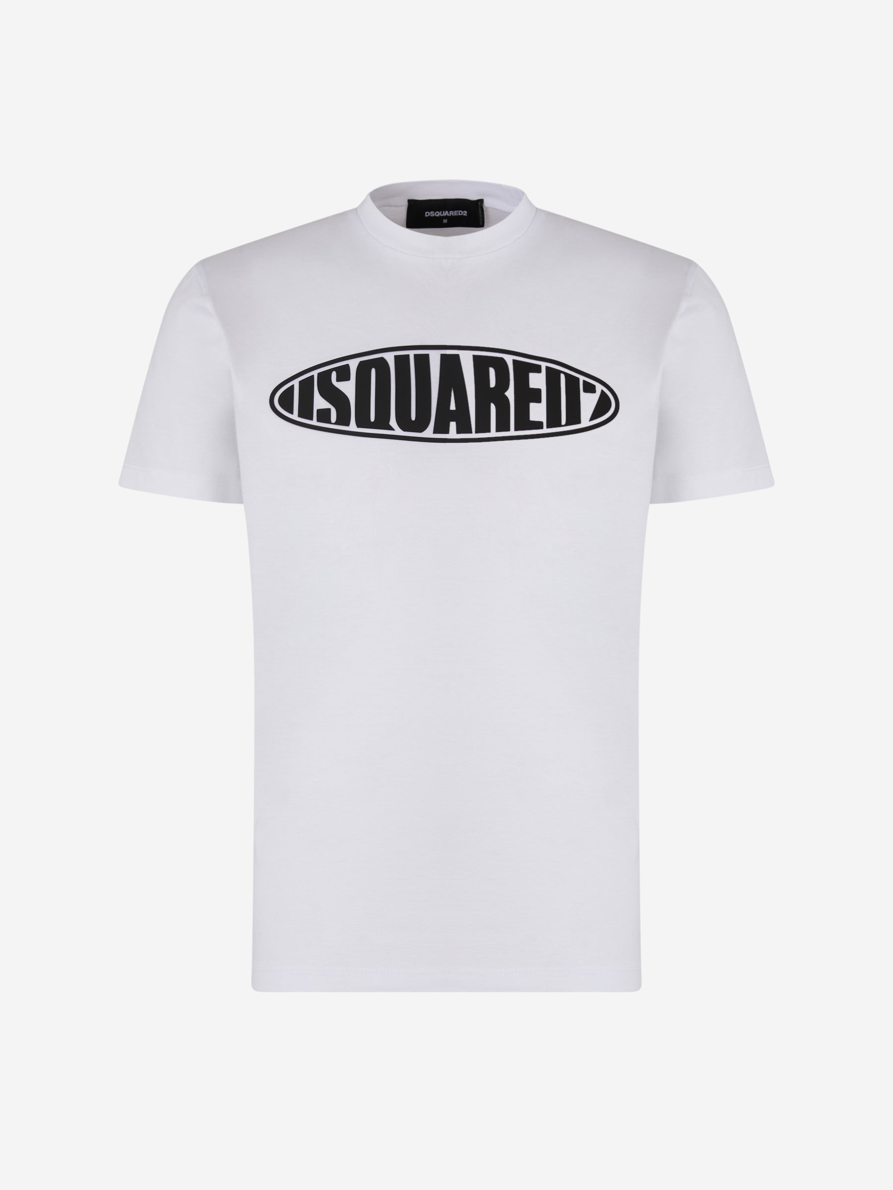 Dsquared2 Camiseta Logo Ovalado color Blanco sku 553-002981 01 - Foto 1