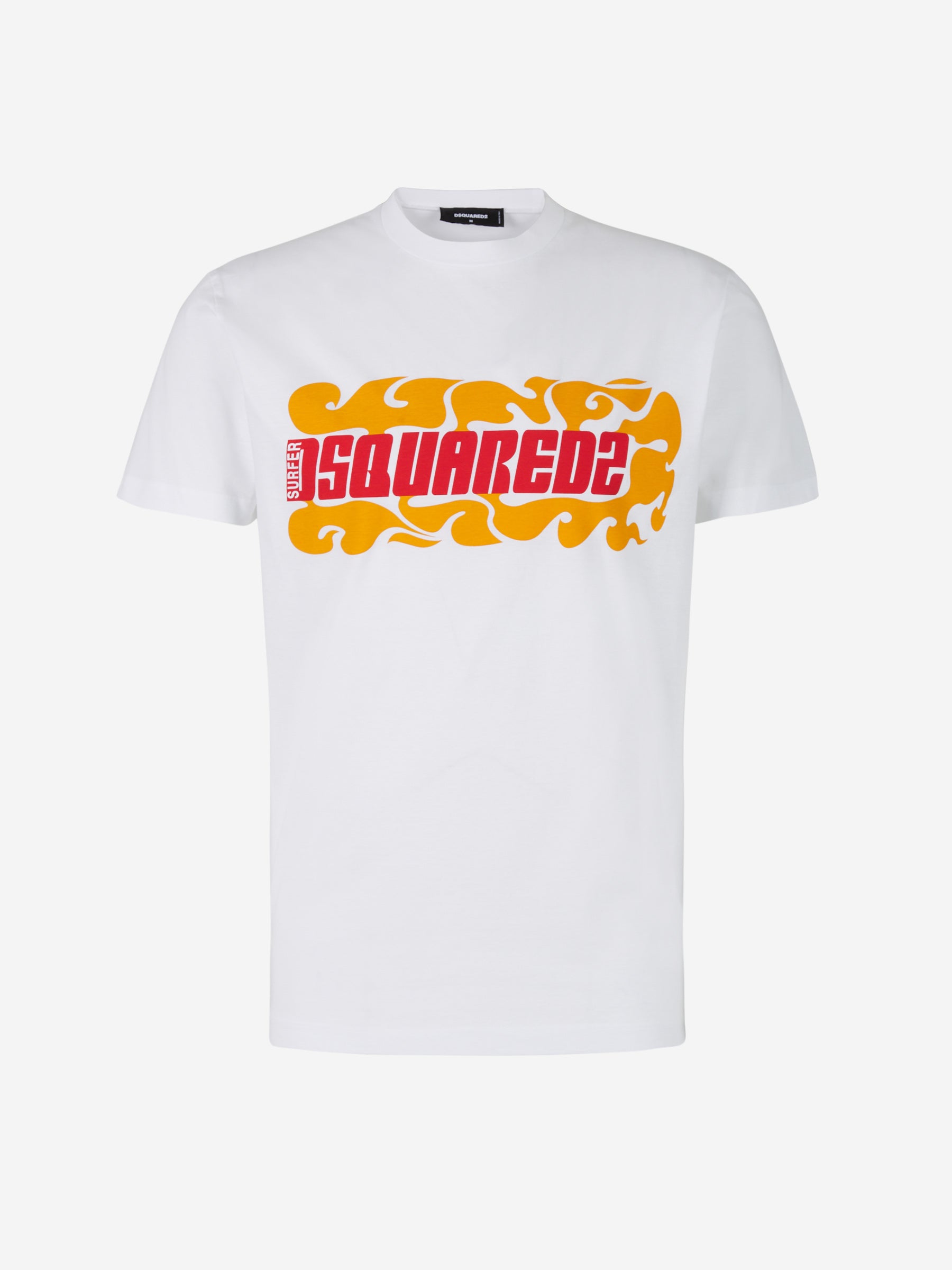 Dsquared2 Camiseta Logo Llamas color Blanco sku 553-002993 01 - Foto 1