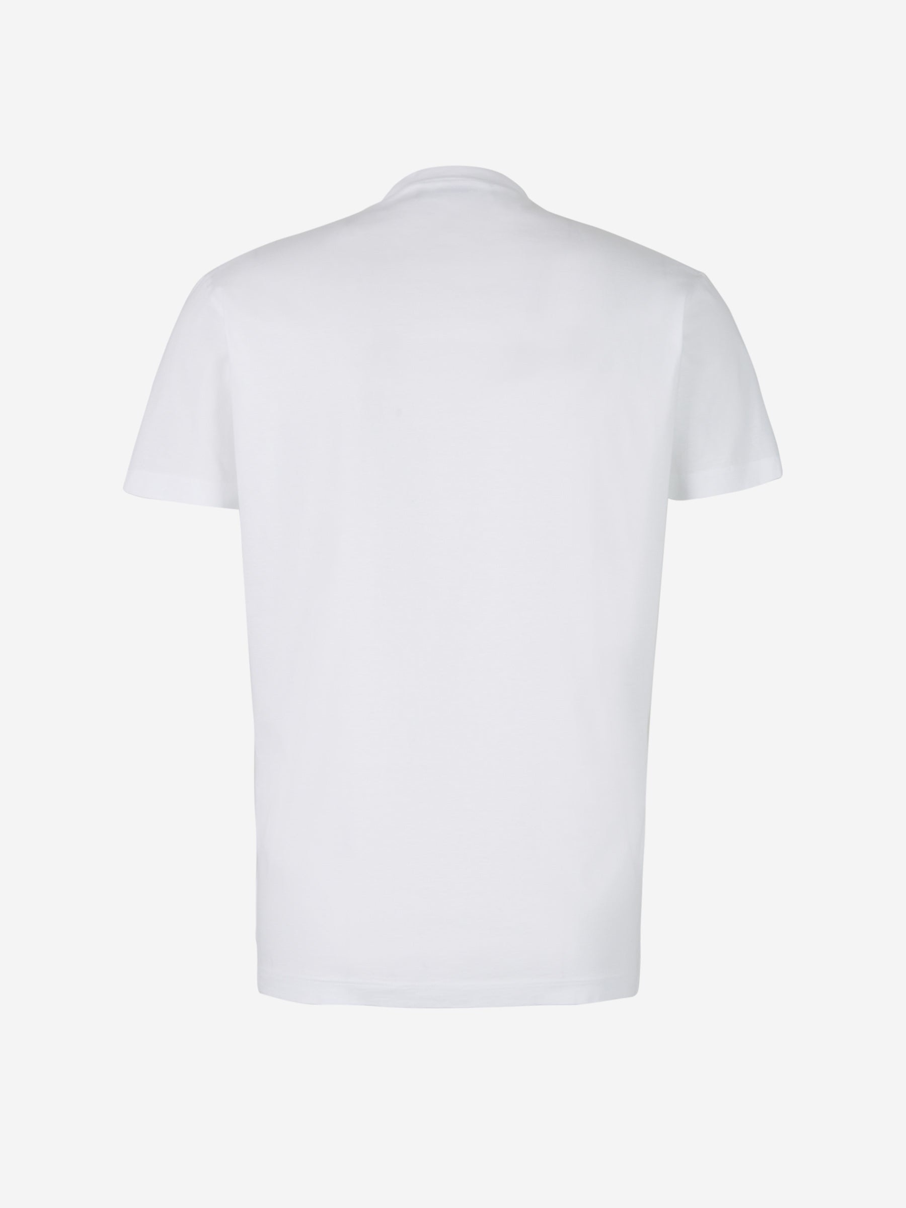 Dsquared2 Camiseta Logo Llamas color Blanco sku 553-002993 01 - Foto 2