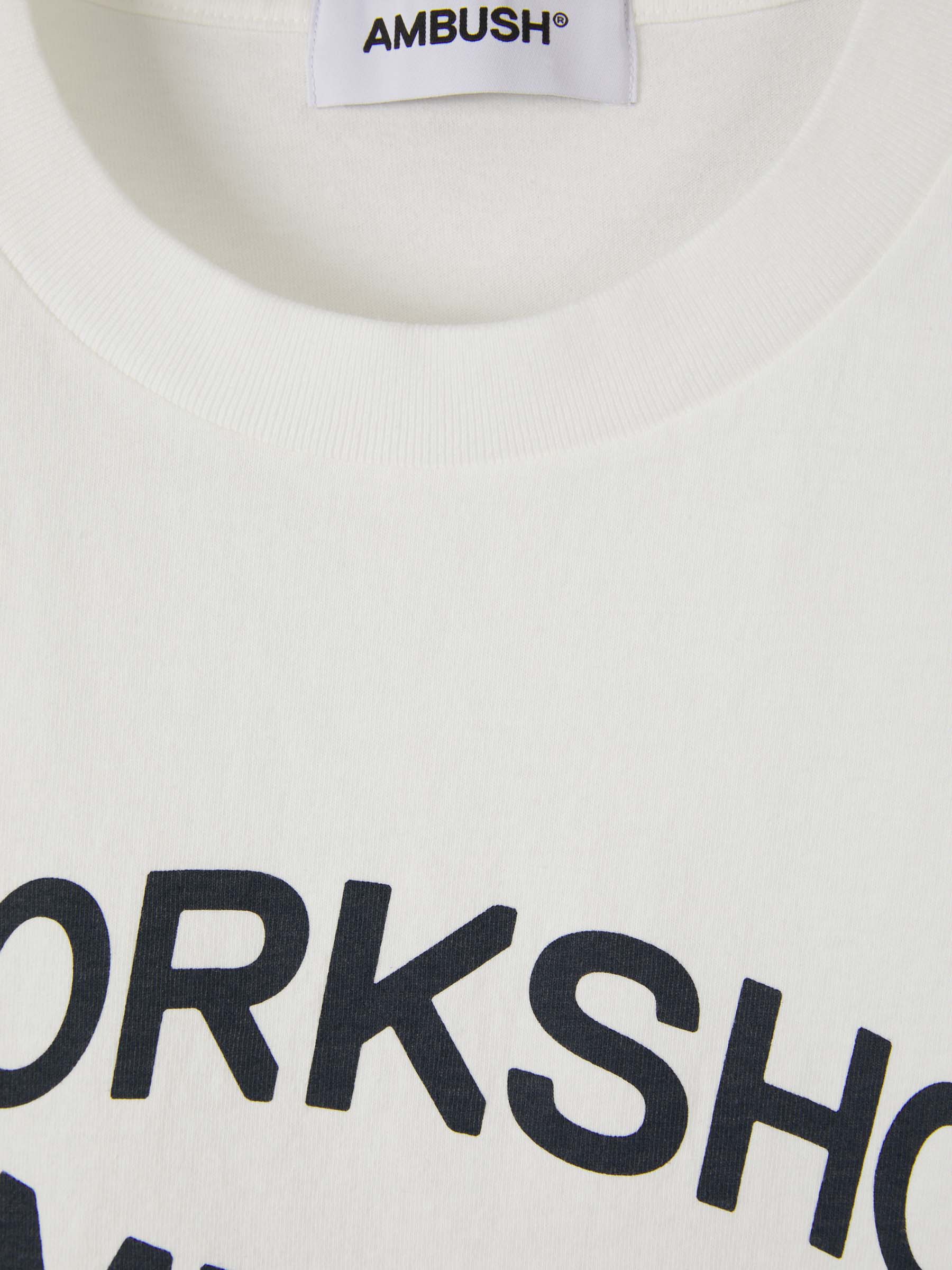 Ambush Camiseta Algodón Logo color Negro sku 553-003022 02 - Foto 3