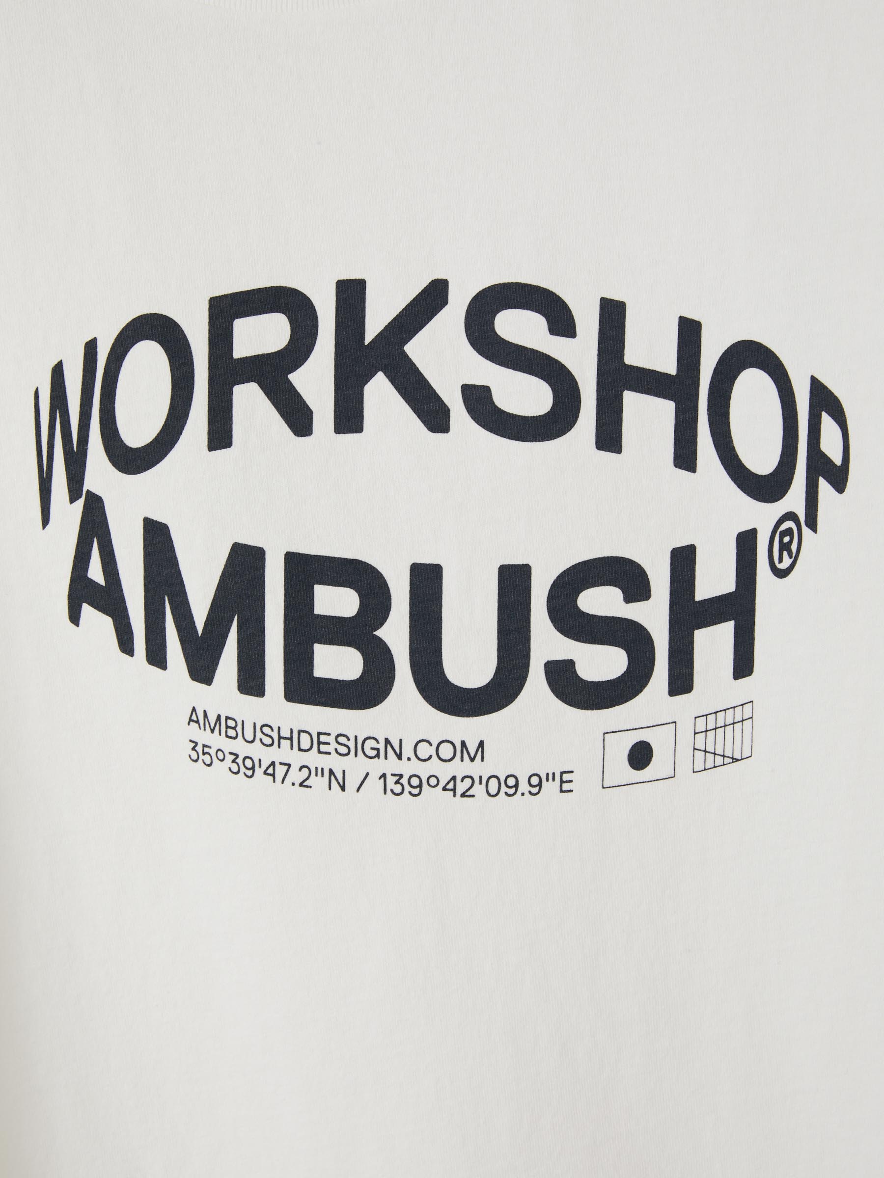 Ambush Camiseta Algodón Logo color Negro sku 553-003022 02 - Foto 4