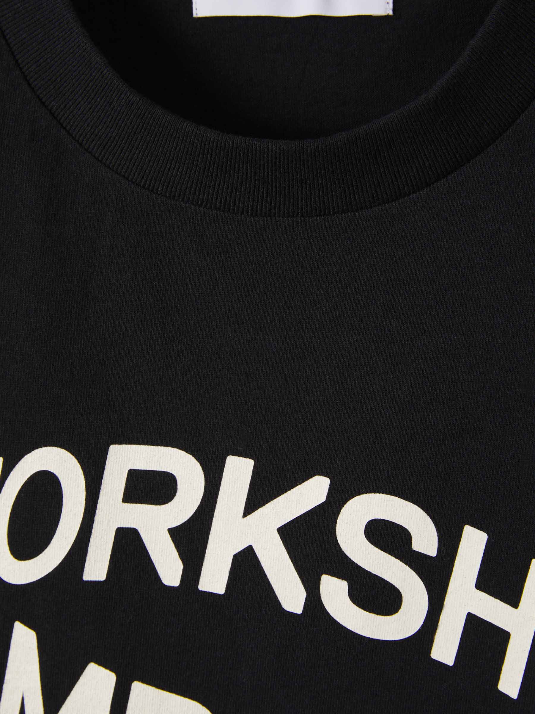 Ambush Camiseta Algodón Logo color Negro sku 553-003022 02 - Foto 7