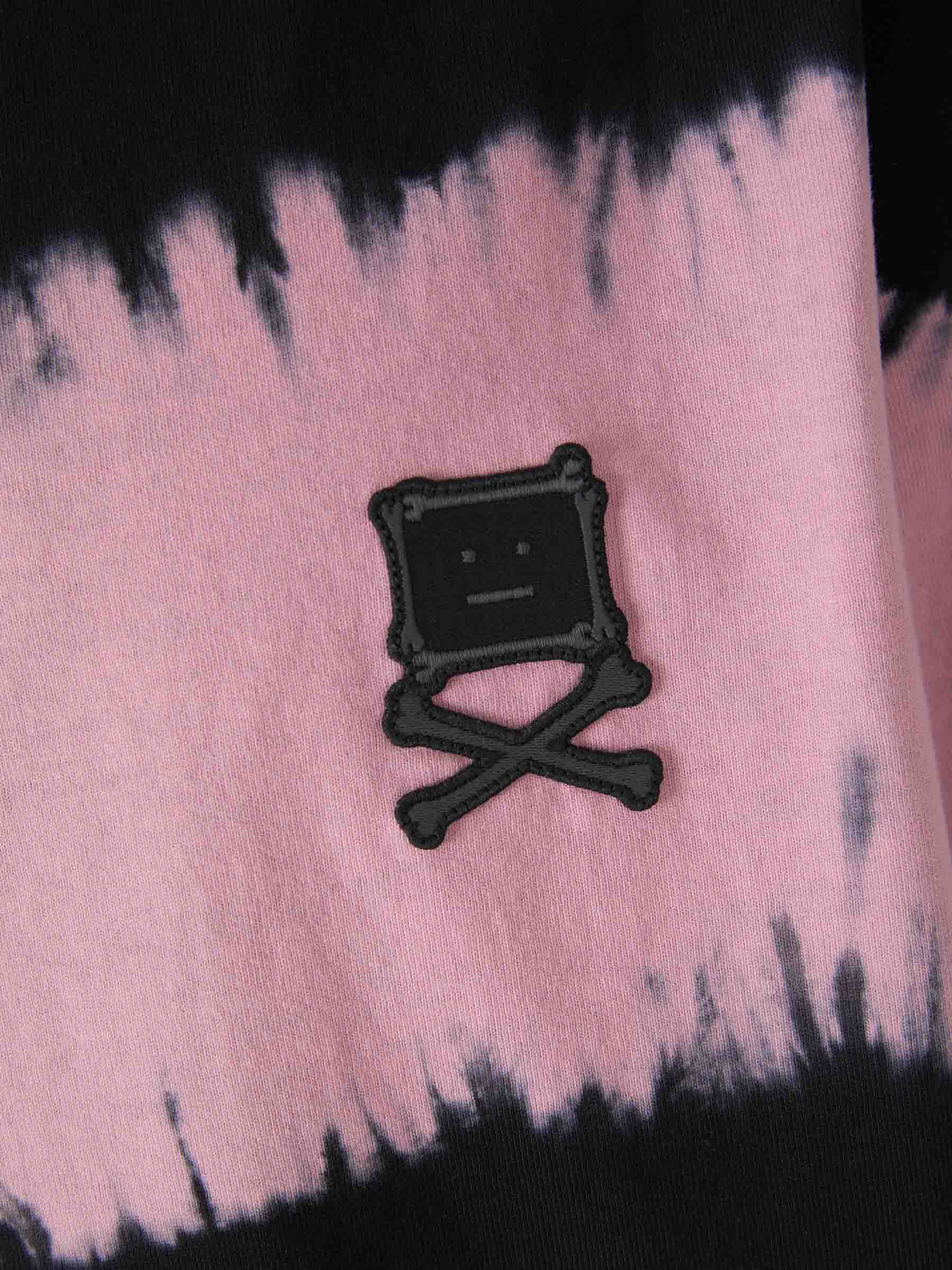 Outlet online Acne Studios Face Hombre Polo Tie Dye Combinada color Negro sku 553-003034 01 - Foto 4