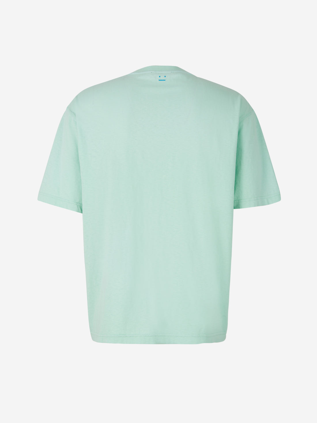 Acne Studios Face Camiseta Parche Cara color Verde Menta sku 553-003039 01 - Foto 2