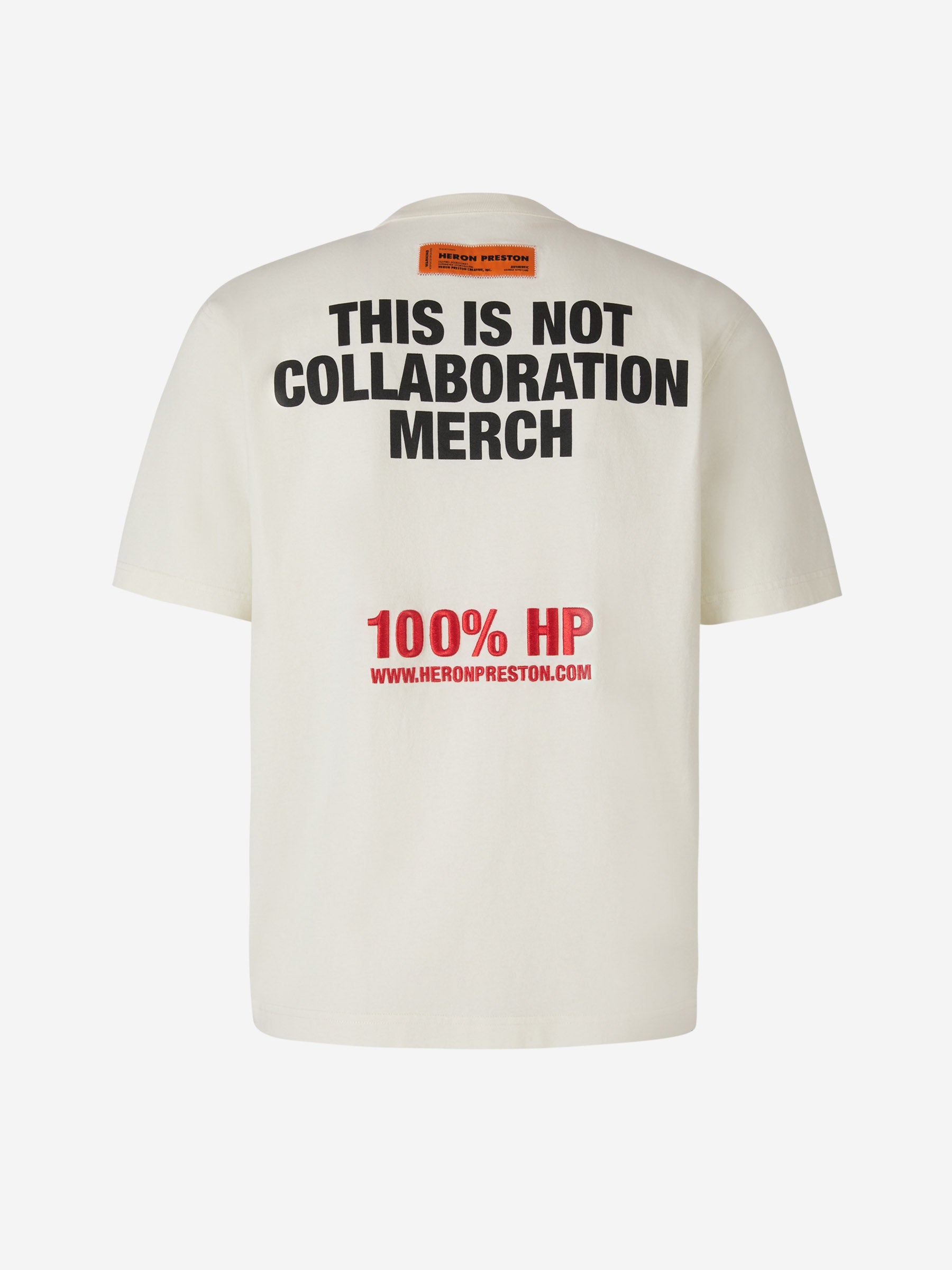 Heron Preston Camiseta Logo Contraste color Negro sku 553-003078 02 - Foto 2