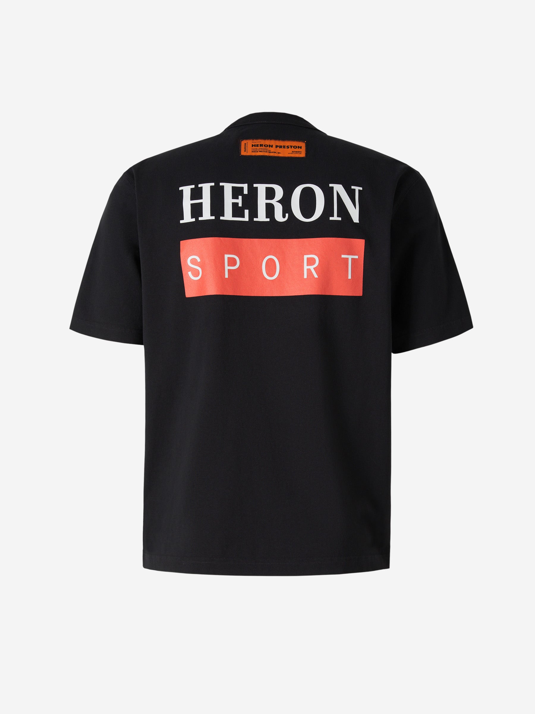Heron Preston Camiseta Logo Sport color Negro sku 553-003079 02 - Foto 5