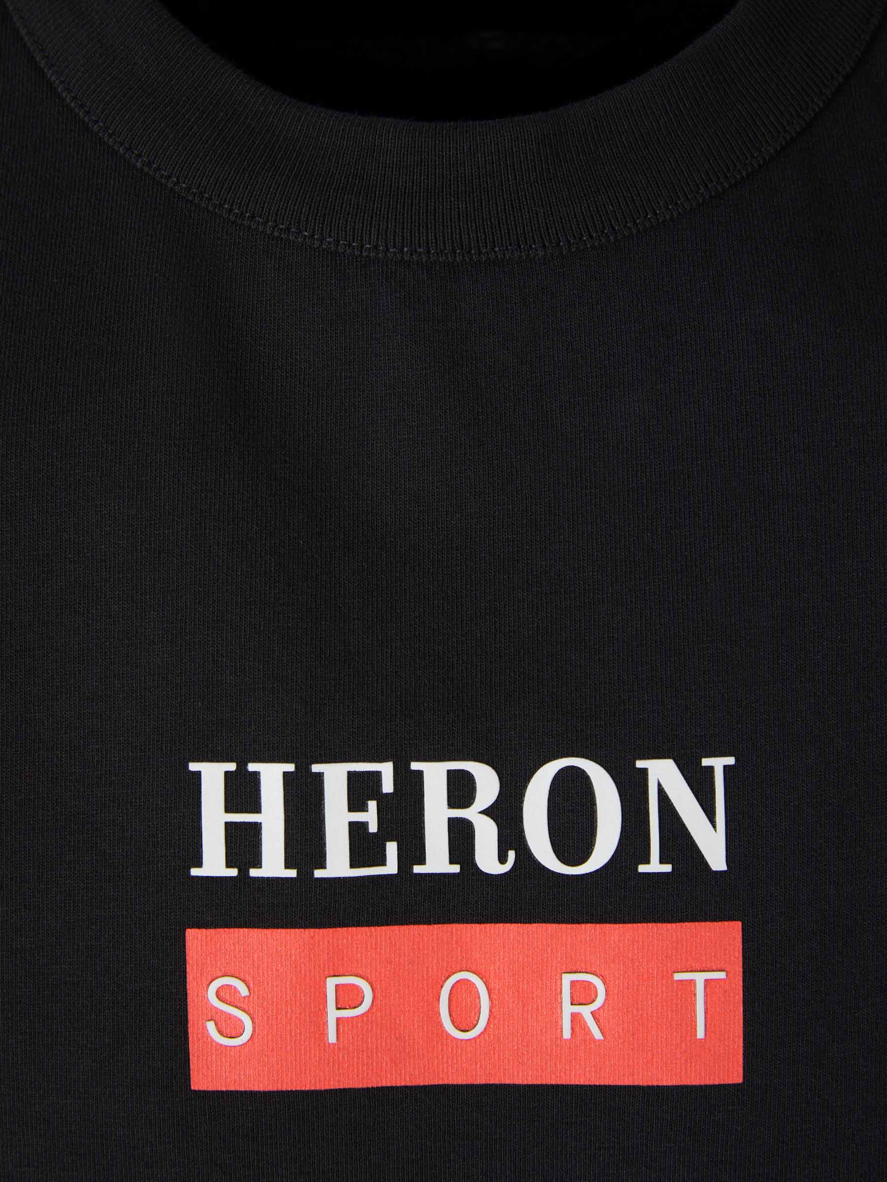 Heron Preston Camiseta Logo Sport color Negro sku 553-003079 02 - Foto 6