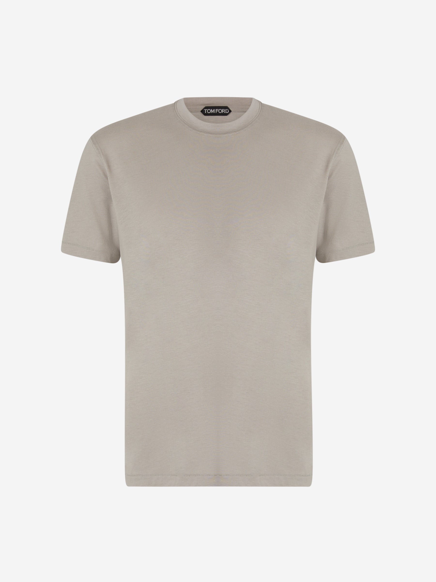 Tom Ford Camiseta Lisa color Gris Piedra sku 553-003091 01 - Foto 1