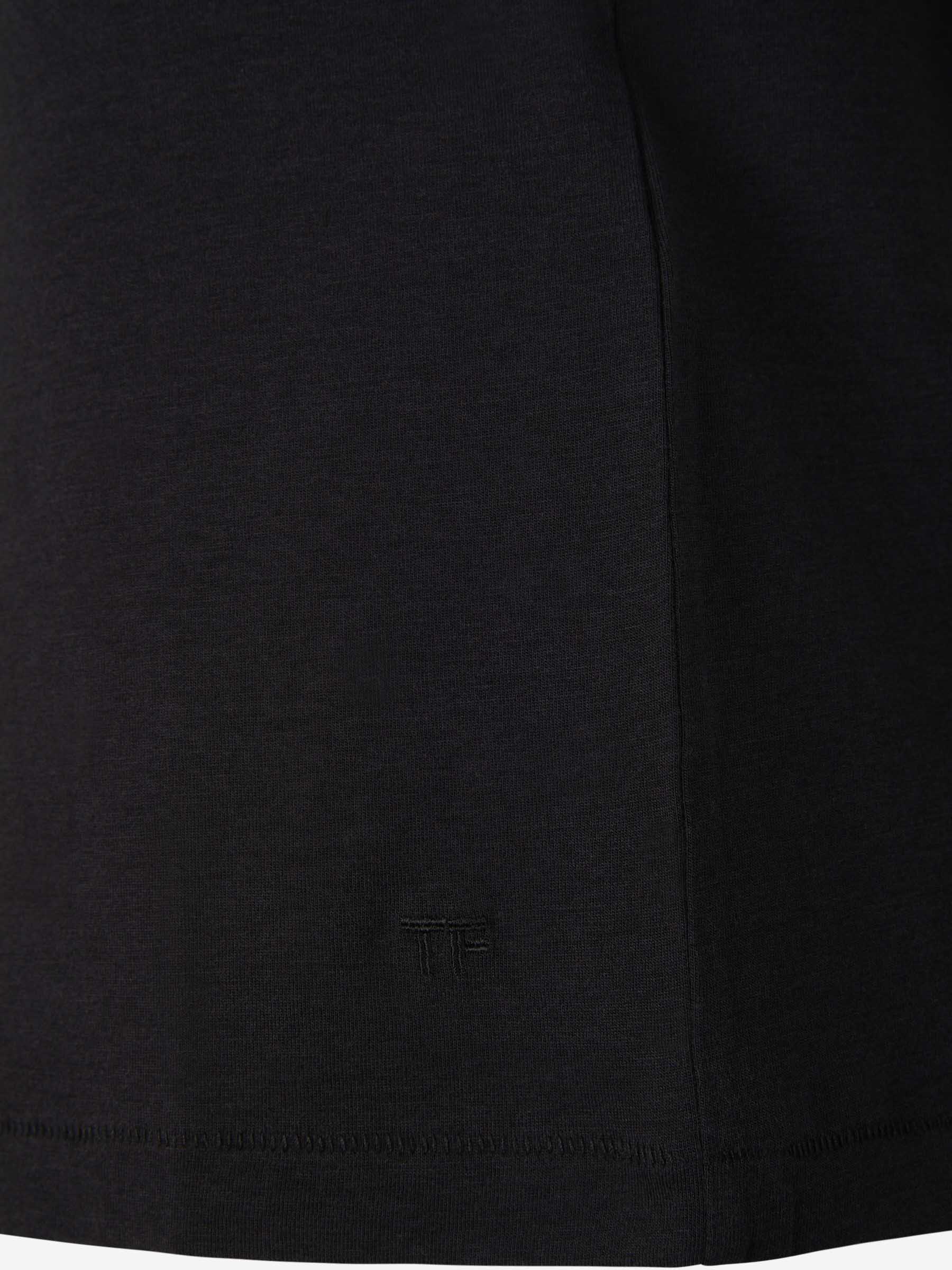 Tom Ford Camiseta Clásica Lisa color Negro sku 553-003104 01 - Foto 4