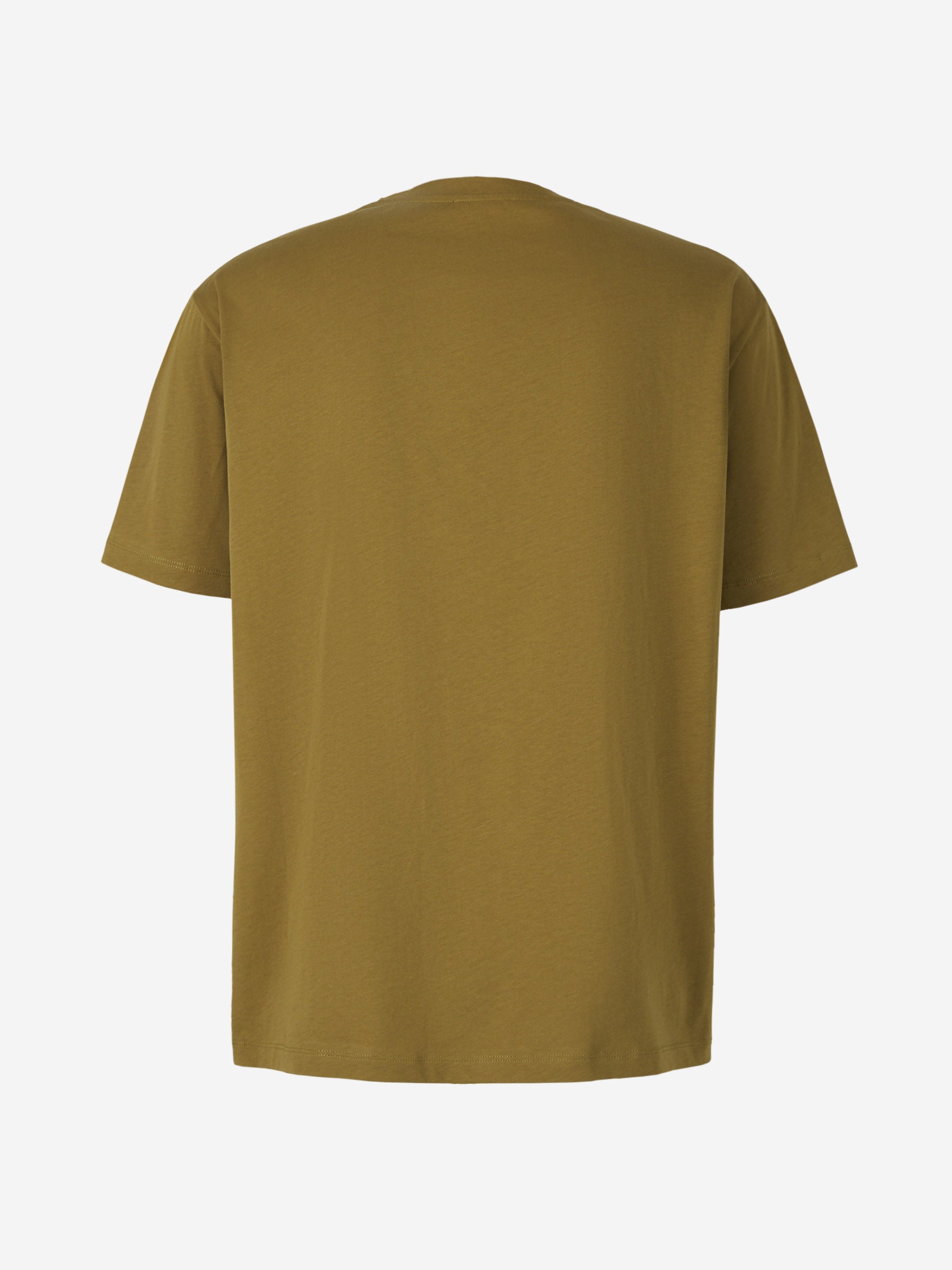 Balmain Camiseta Logo Contraste color Verde Militar sku 553-003118 01 - Foto 2