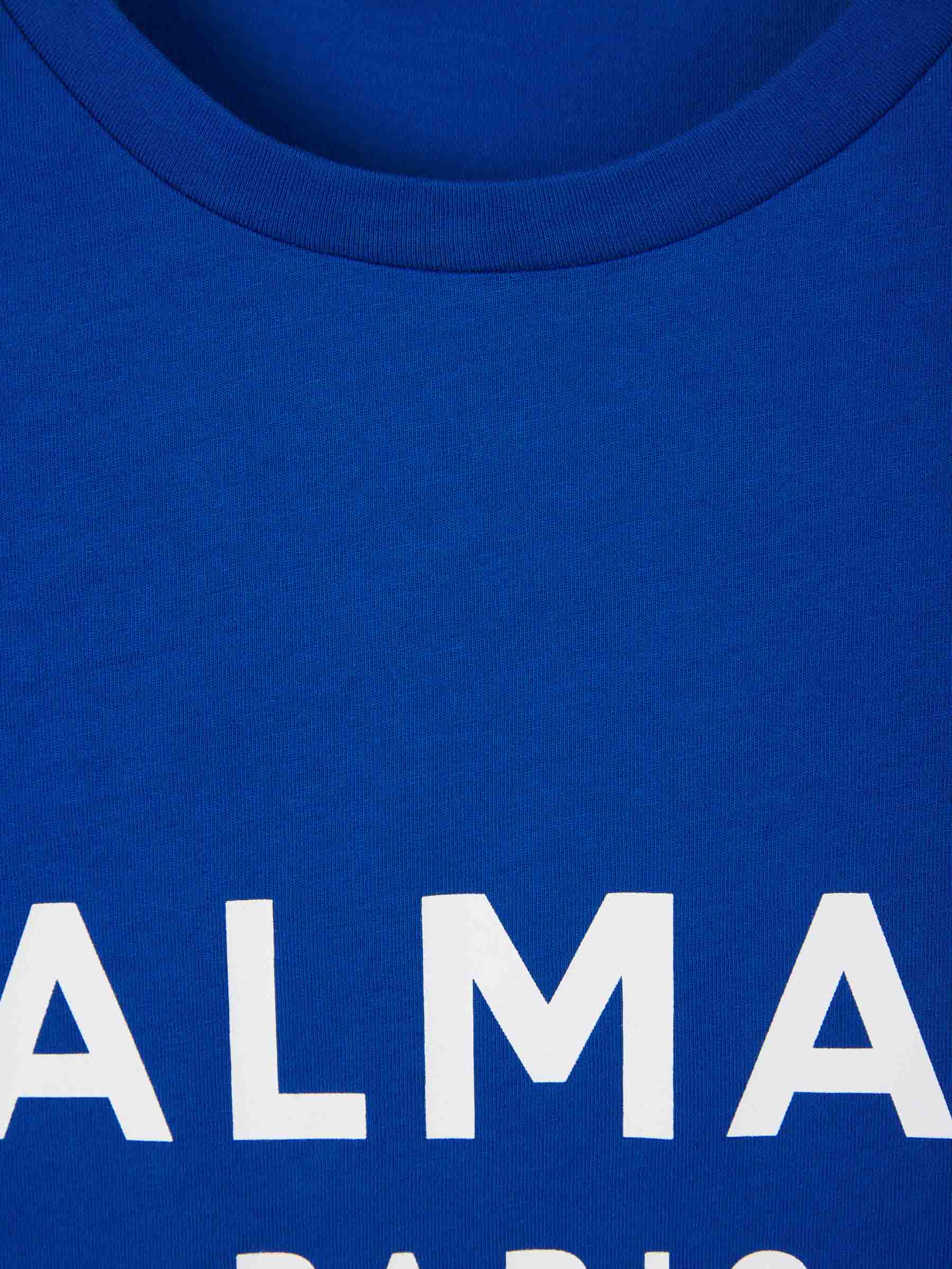 Balmain Camiseta Logo Contraste color Verde Militar sku 553-003118 01 - Foto 7