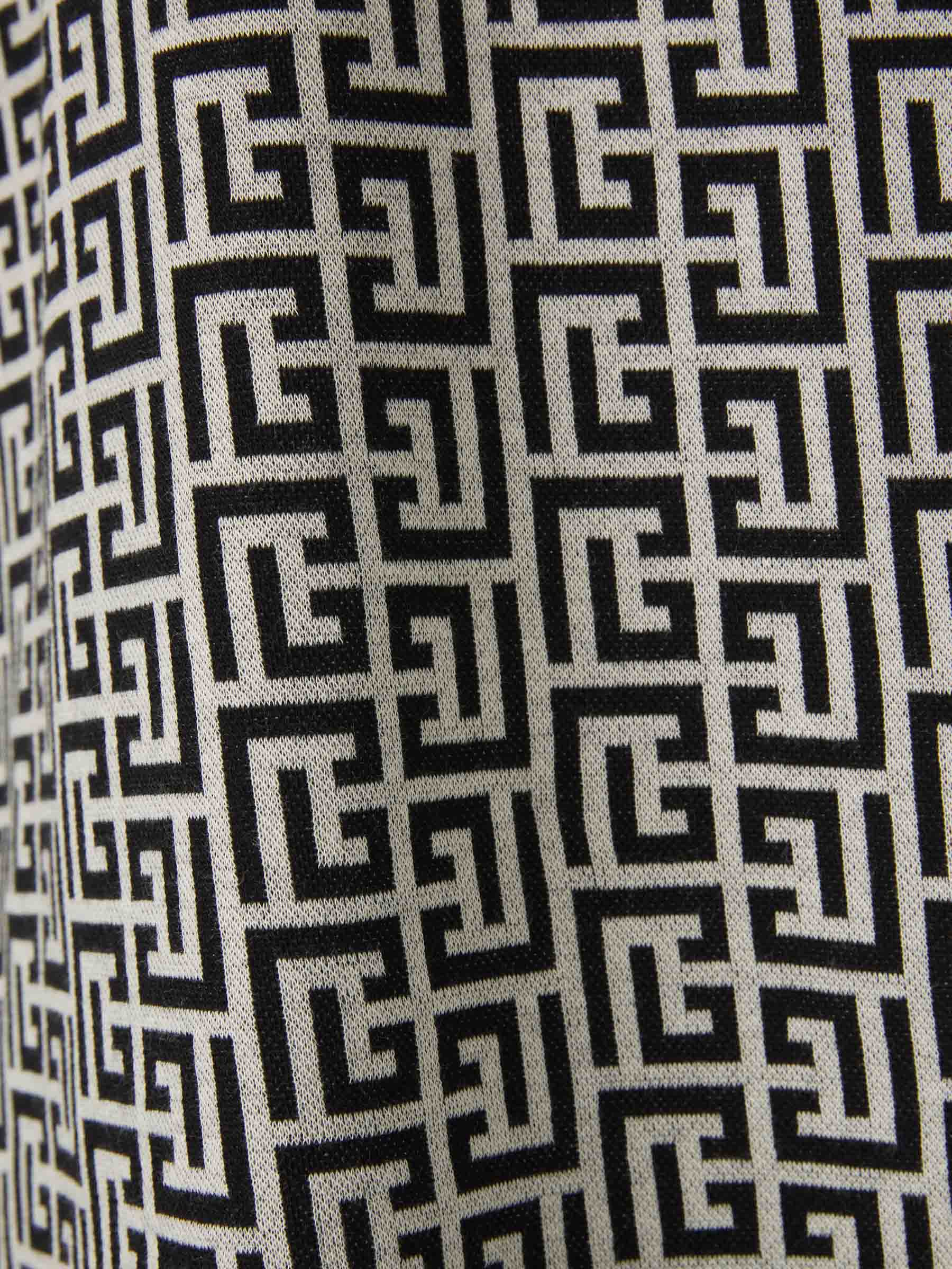 Balmain Camiseta Monograma color Negro sku 553-003122 00 - Foto 4