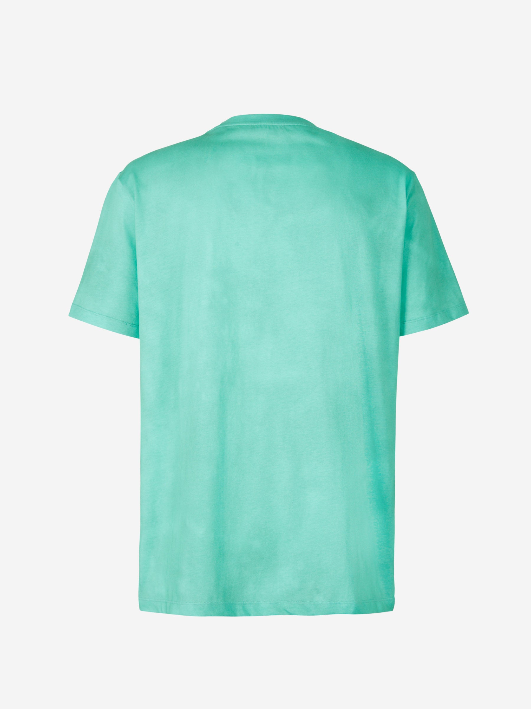 Outlet online Balmain Hombre Camiseta Gráfico Estampado color Verde Azulado sku 553-003123 01 - Foto 7