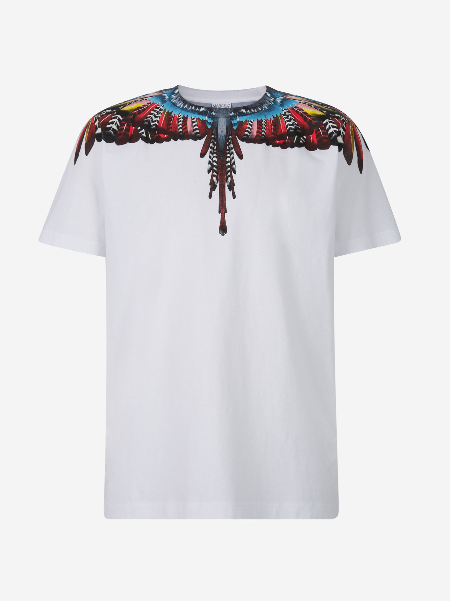 Marcelo Burlon Camiseta Alas Algodón color Negro sku 553-003151 02 - Foto 1