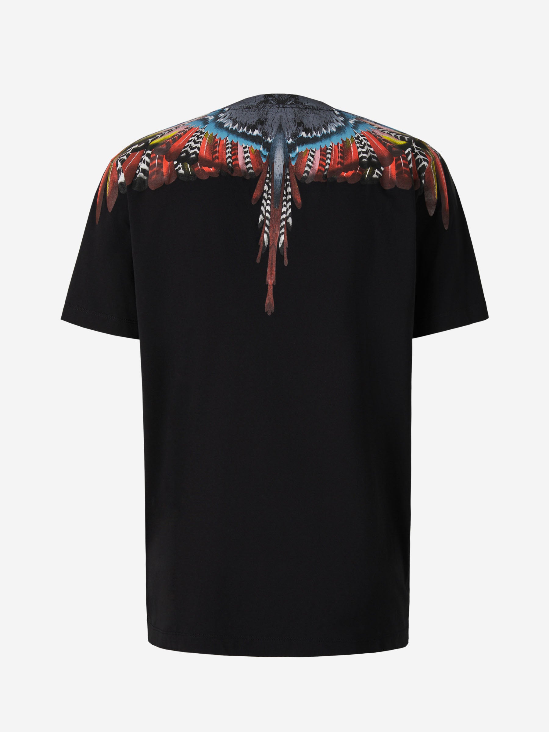 Marcelo Burlon Camiseta Alas Algodón color Negro sku 553-003151 02 - Foto 5