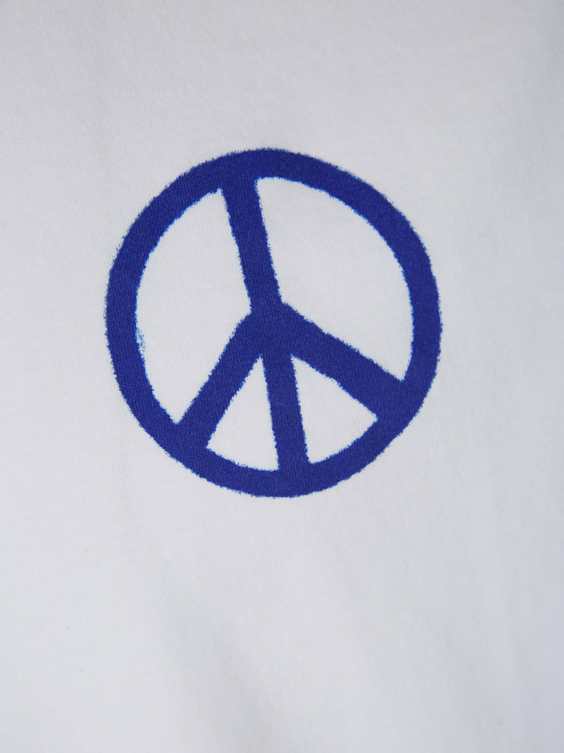 Marcelo Burlon Camiseta Logo Peace color Negro sku 553-003155 02 - Foto 4