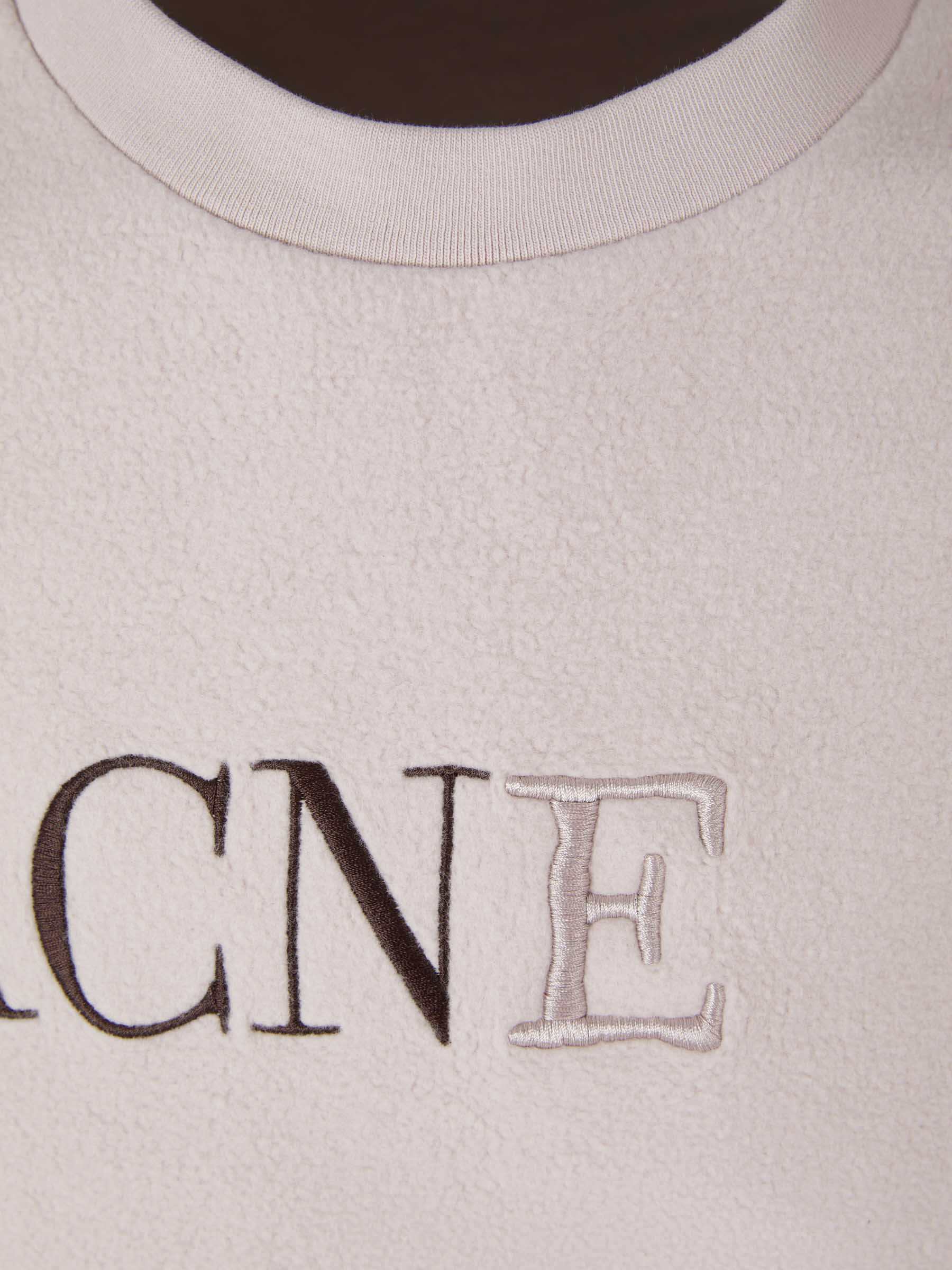 Acne Studios Camiseta Logo Bordado color Lila sku 553-003192 01 - Foto 3