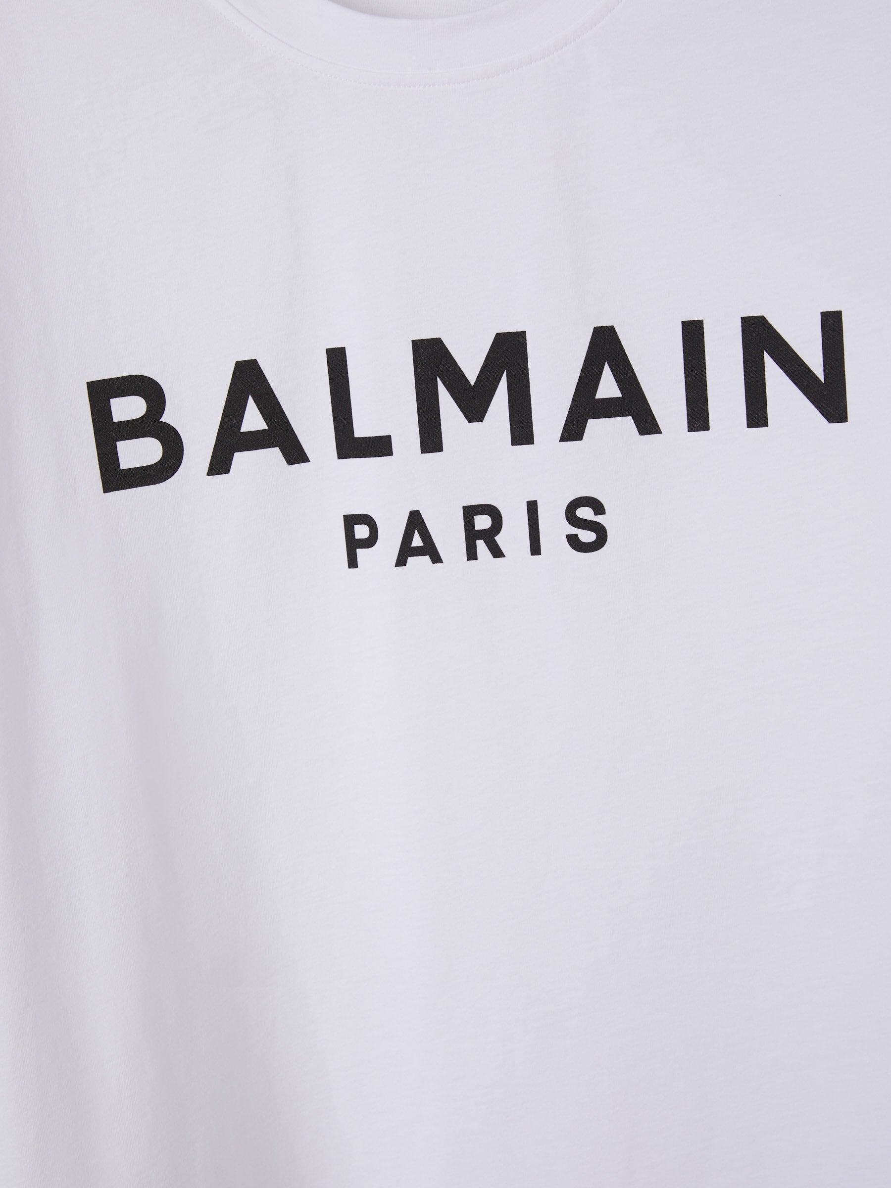 Balmain Camiseta Logo Estampado color Blanco sku 553-003228 01 - Foto 3