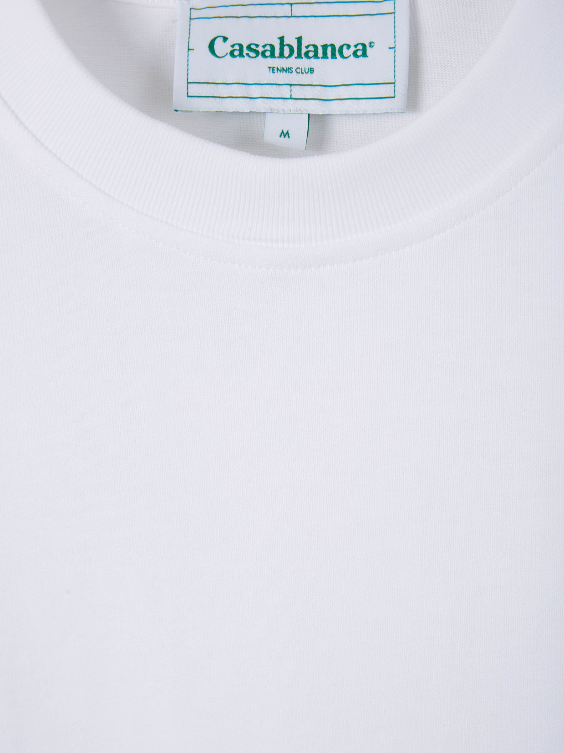 Casablanca Camiseta La Flamme color Blanco sku 553-003248 01 - Foto 3