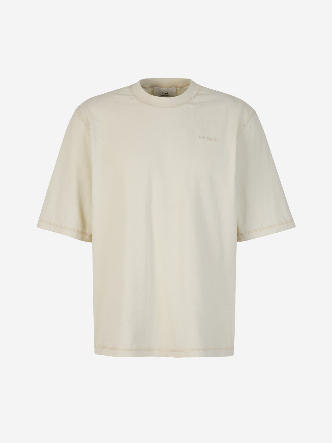 Ami Paris Camiseta De Coeur color Crema sku 553-003278 01 - Foto 1