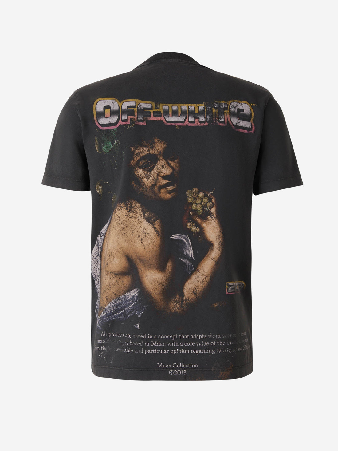 Off-White Camiseta Gráfico Estampado color Negro sku 553-003330 01 - Foto 2