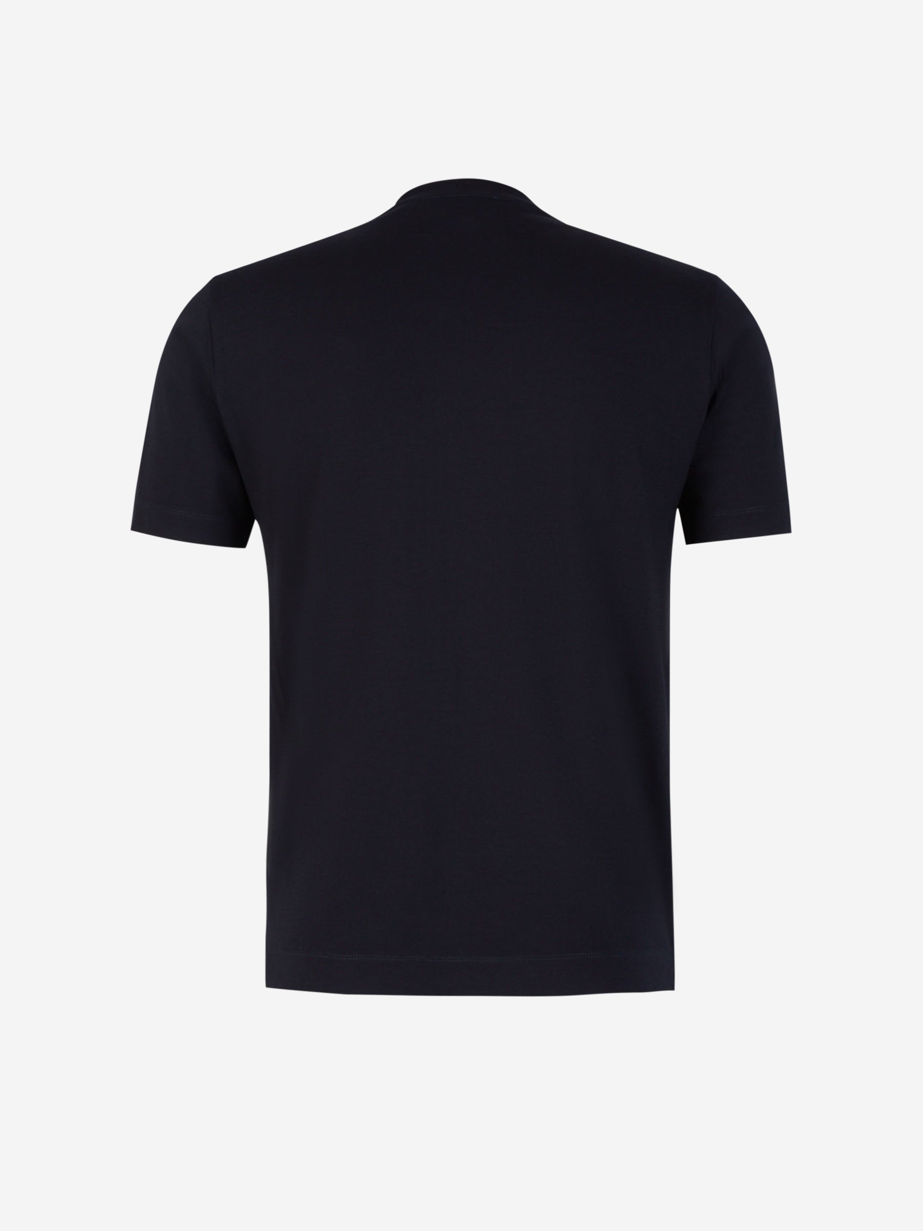 Santa Eulalia Camiseta Lisa Lana color Azul Noche sku 553-003413 03 - Foto 2