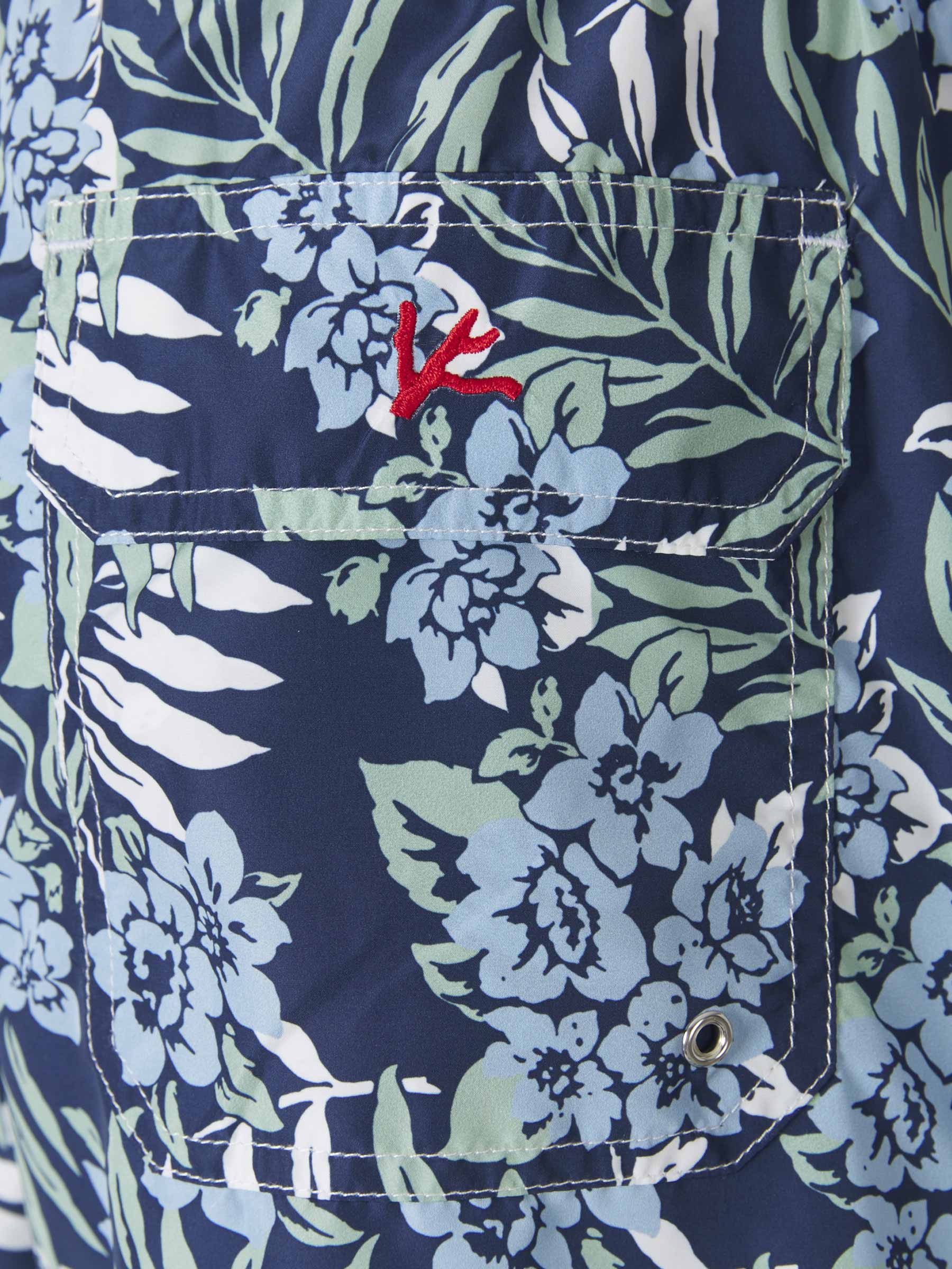 Isaia Bañador Estampado color Azul Marino sku 561-000984 01 - Foto 4