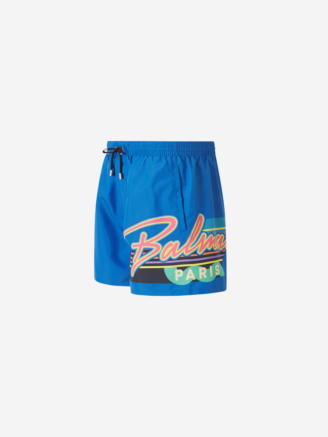 Balmain Bañador Logo color Azul Cielo sku 561-001001 01 - Foto 2