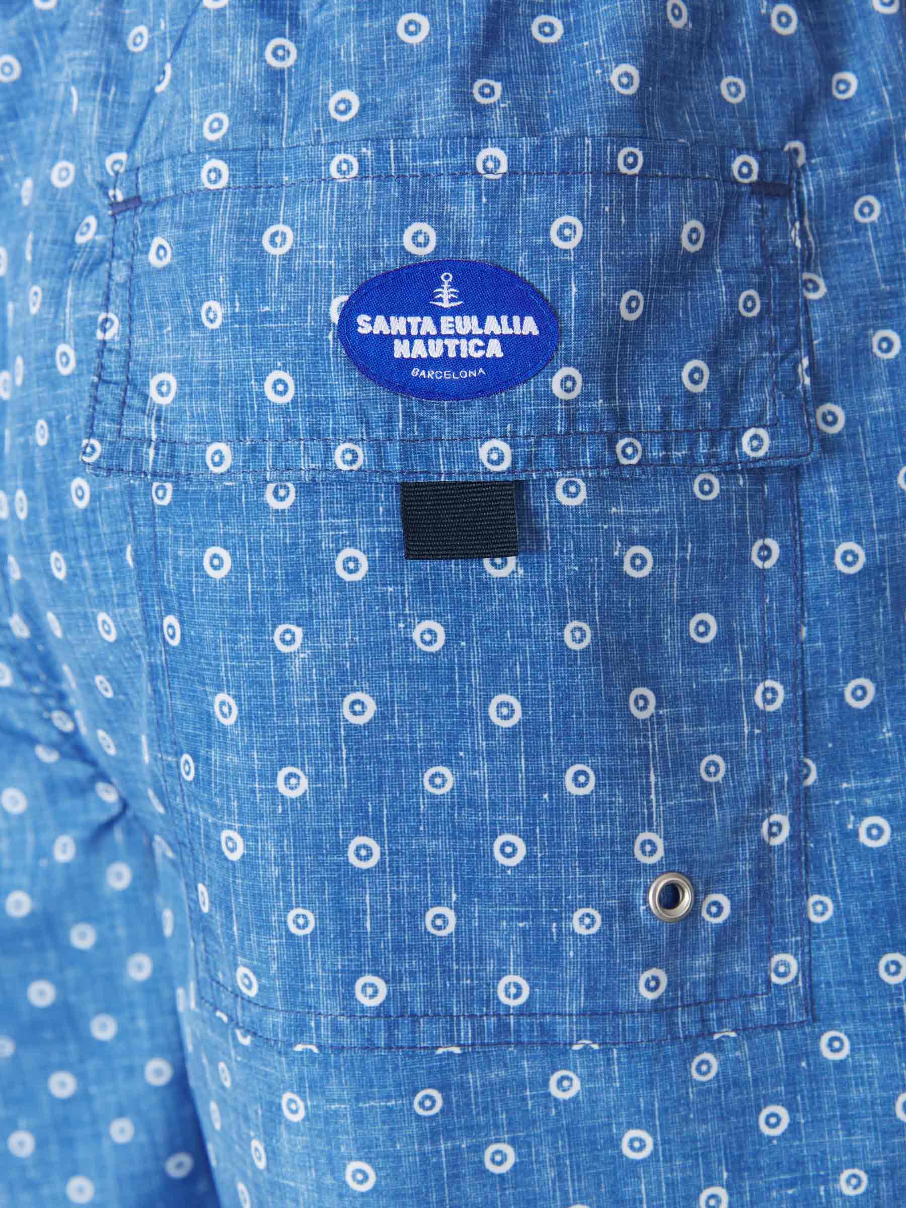 Santa Eulalia Bañador Motivo Geométrico color Verde Militar sku 561-001088 03 - Foto 9