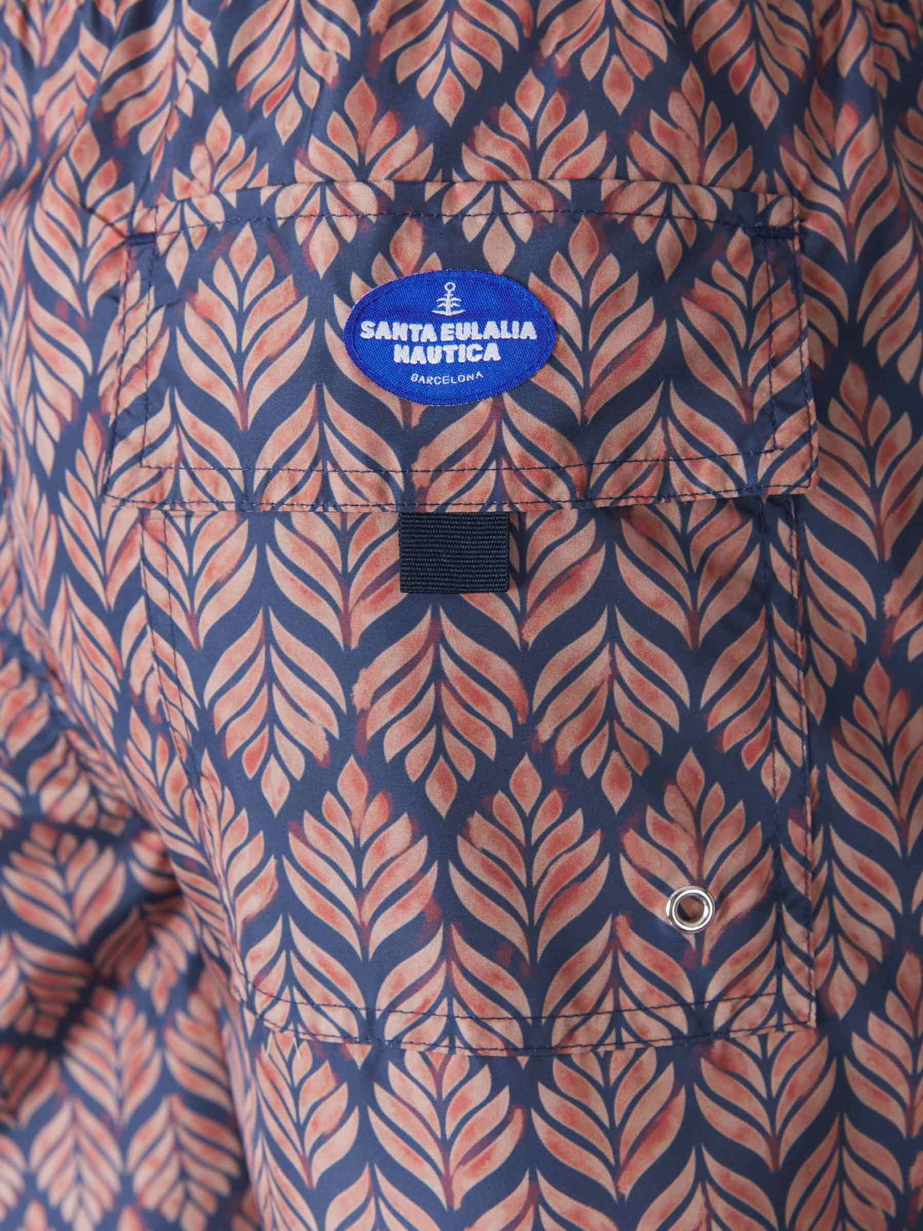 Santa Eulalia Bañador Motivo Hojas color TERRACOTTA sku 561-001089 02 - Foto 4