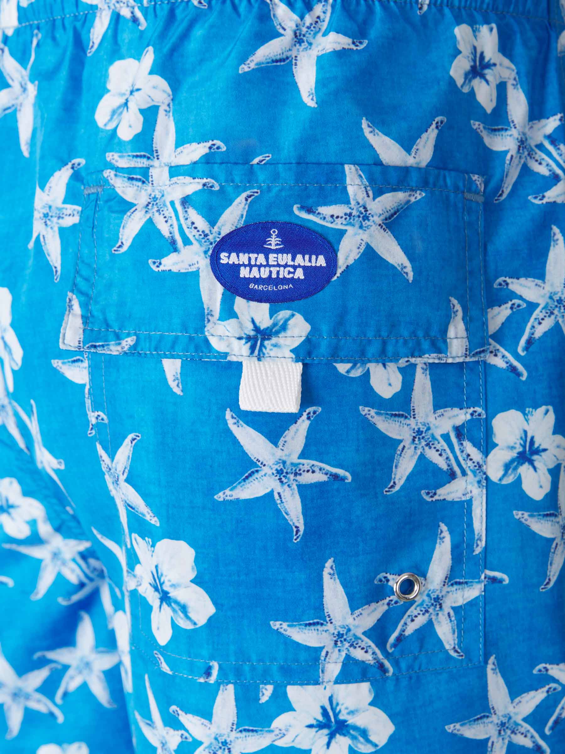 Santa Eulalia Bañador Motivo Flores color Azul Cielo sku 561-001092 02 - Foto 4