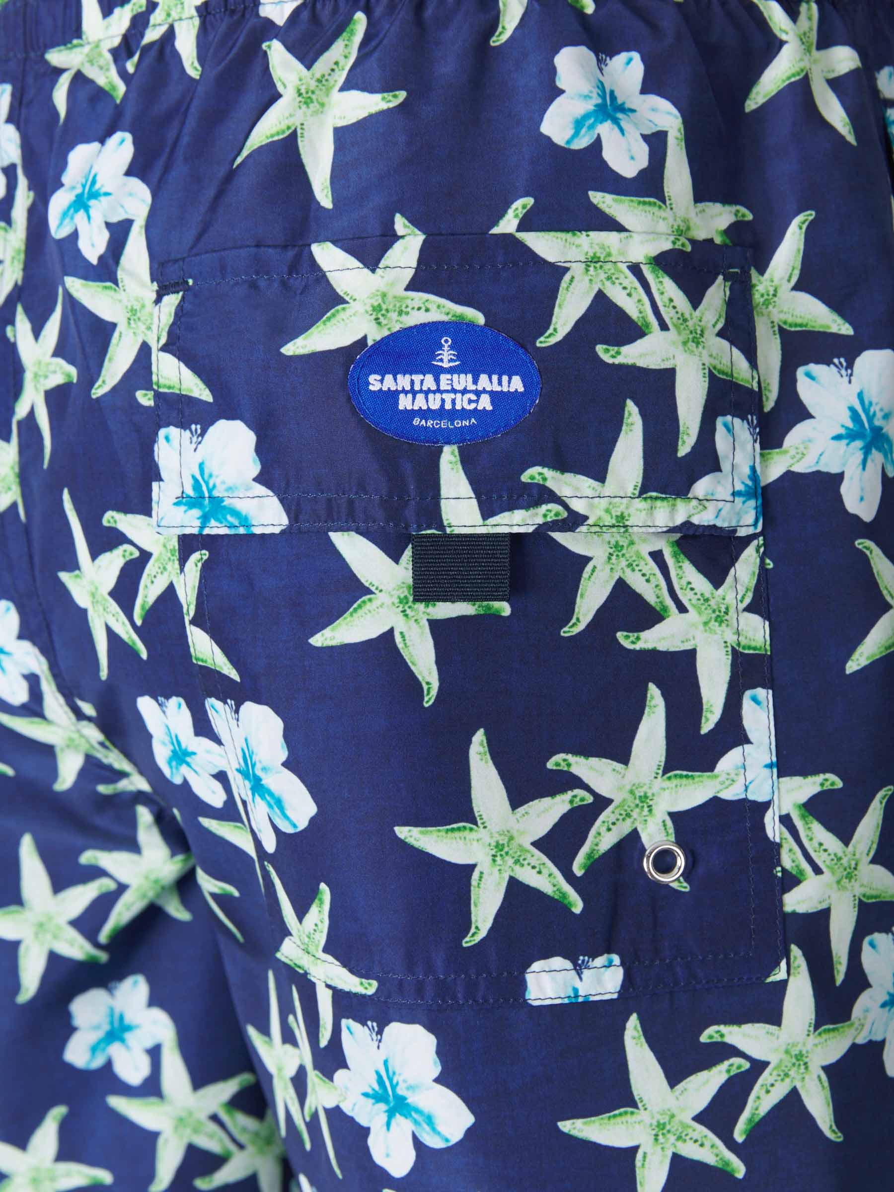 Santa Eulalia Bañador Motivo Flores color Azul Noche sku 561-001093 01 - Foto 4
