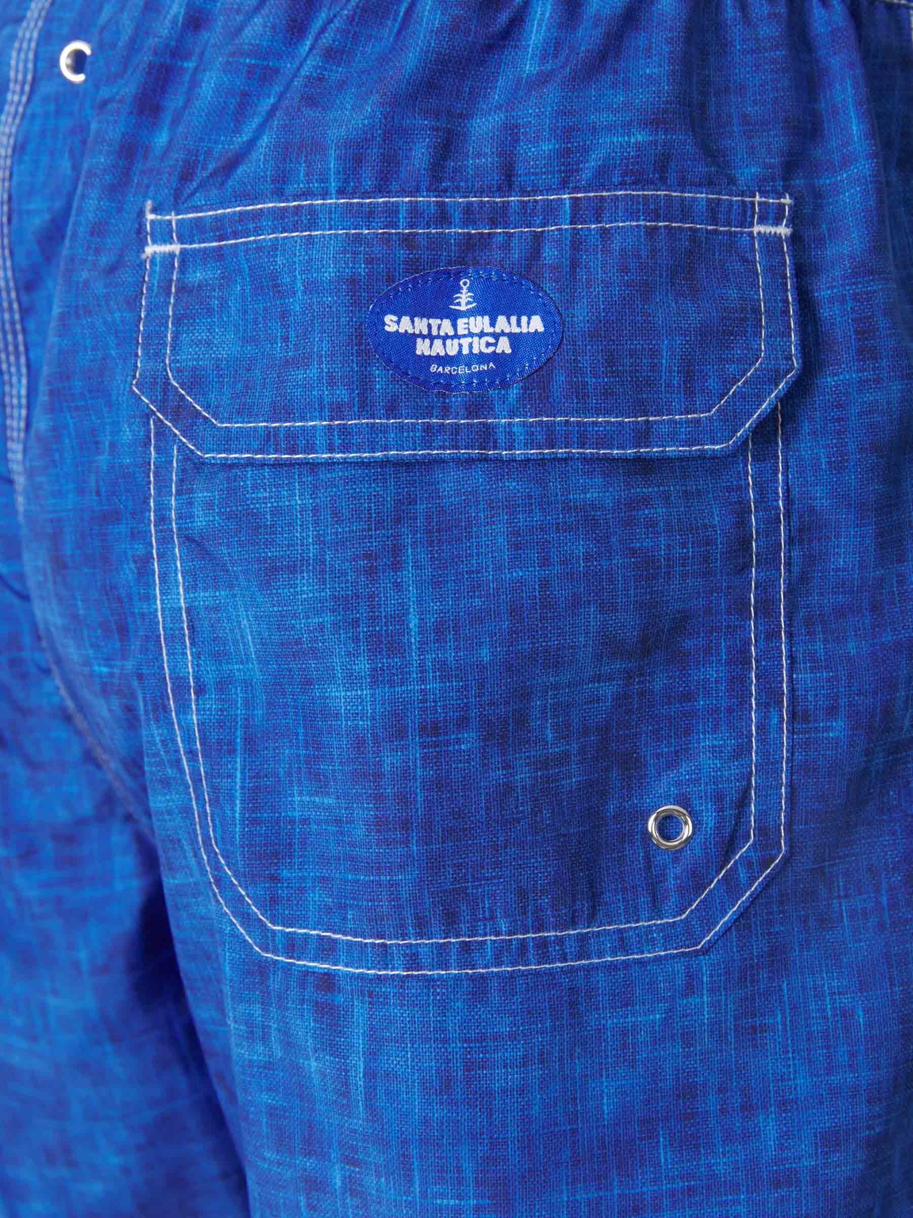 Santa Eulalia Bañador Liso color Azul Cobalto sku 561-001101 02 - Foto 2