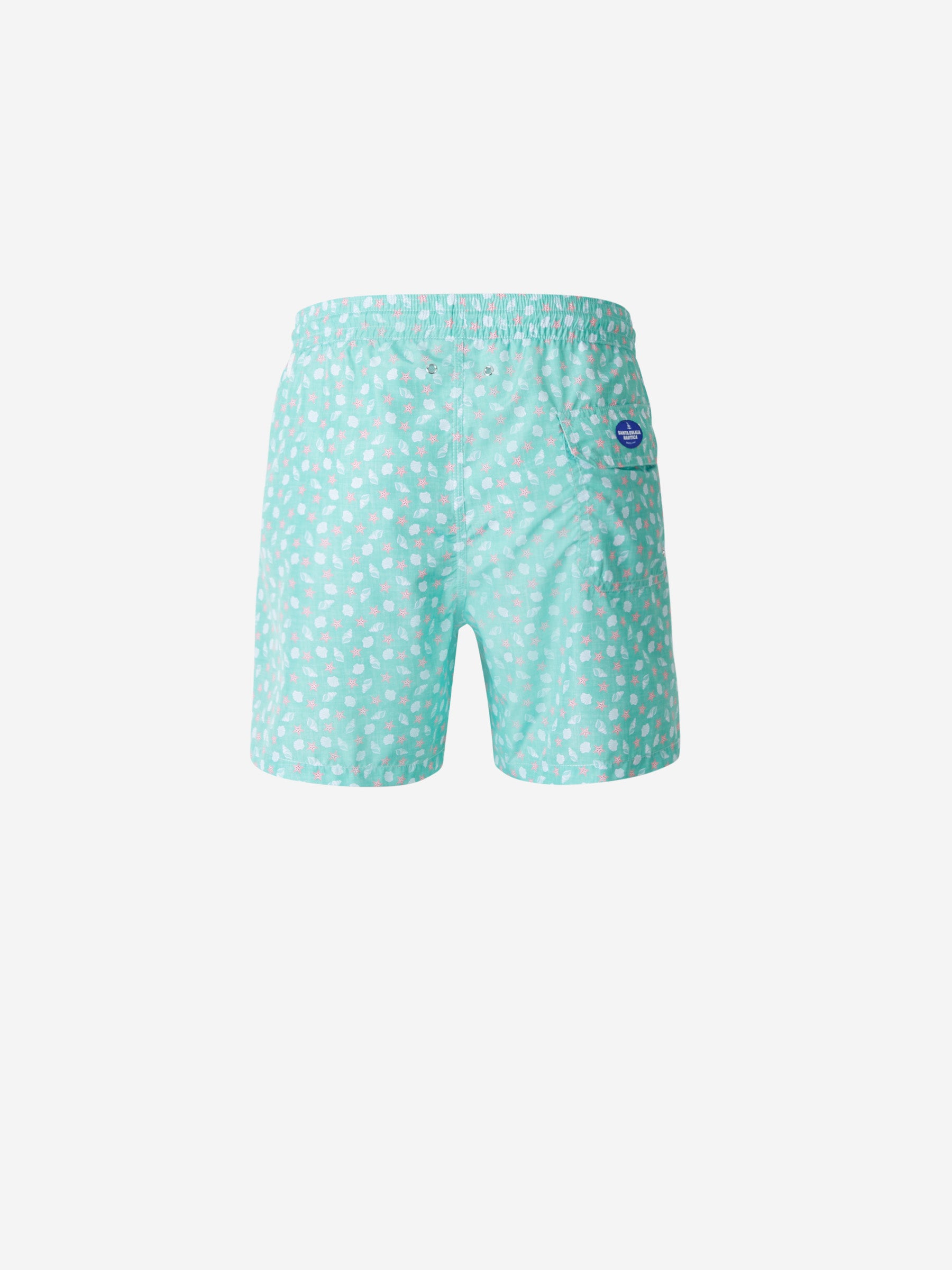 Santa Eulalia Bañador Motivo Mar color Verde Menta sku 561-001102 03 - Foto 2