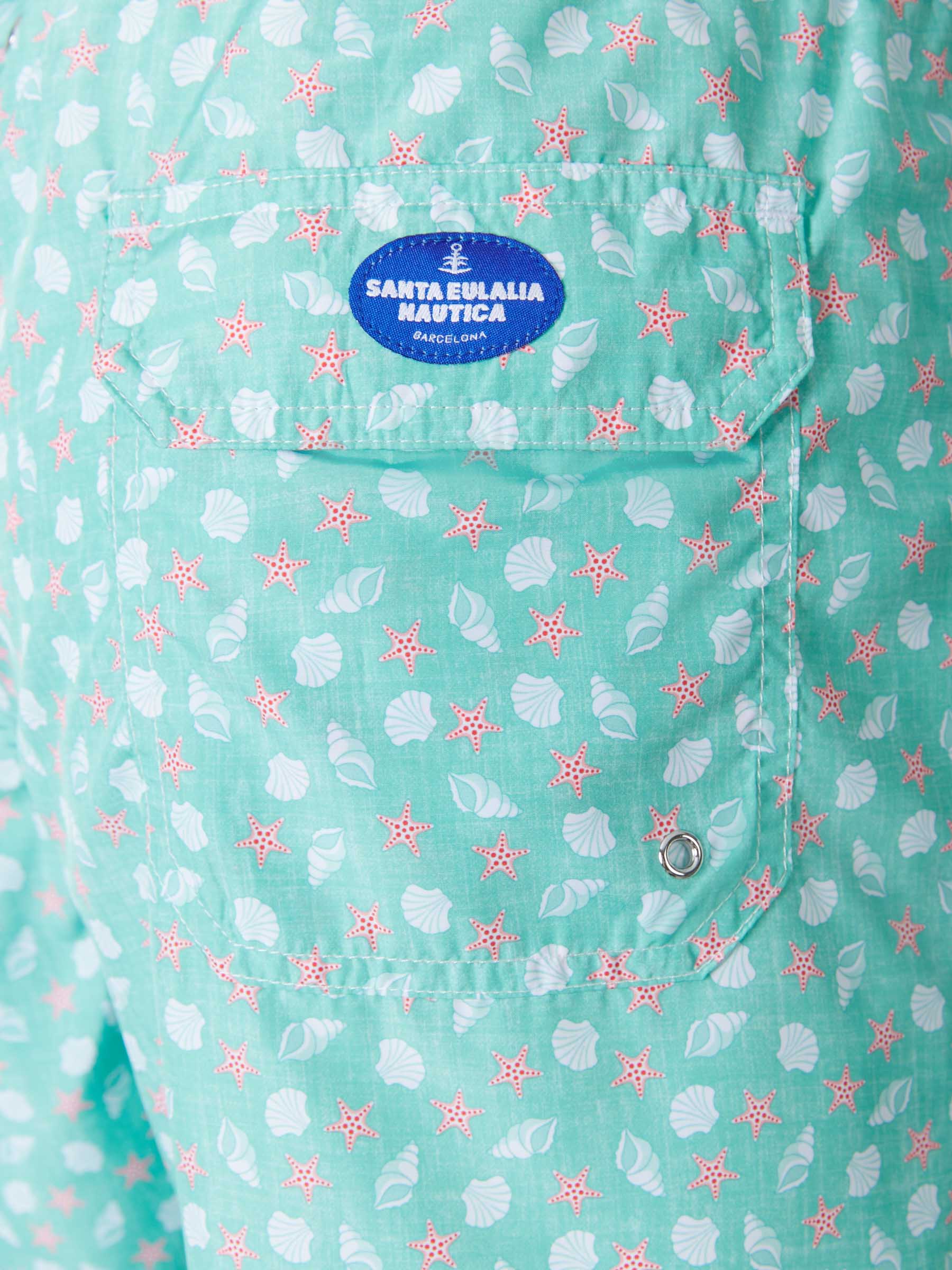 Santa Eulalia Bañador Motivo Mar color Verde Menta sku 561-001102 03 - Foto 4